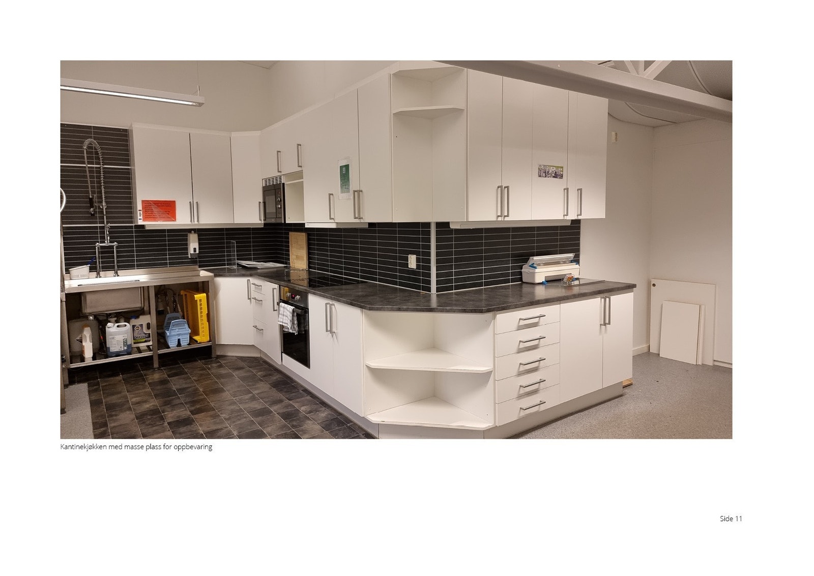 Felles kantine 2. etasje Galleribilde