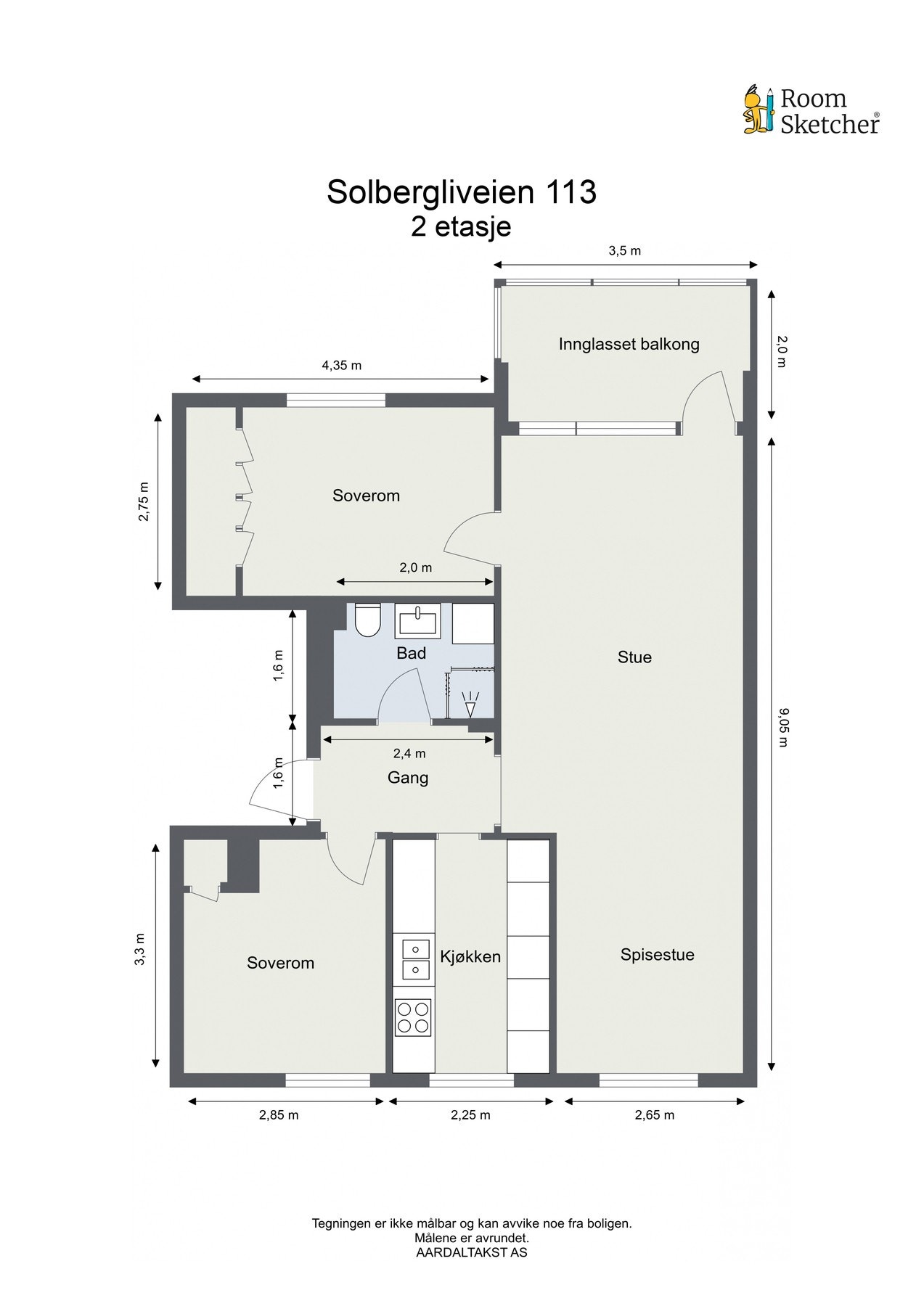 Planskisse. Galleribilde