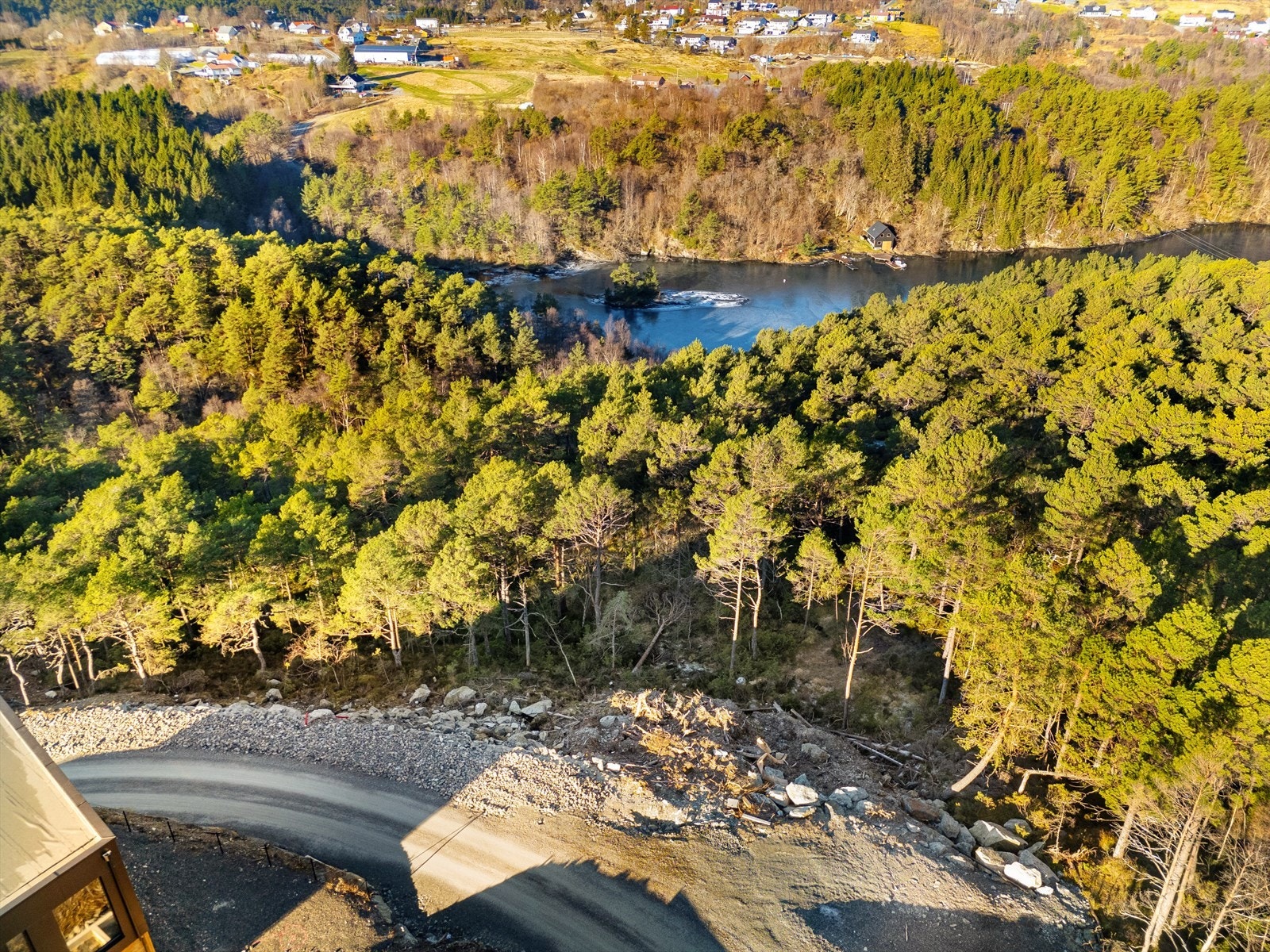 Her ligger du fint til på tuppen av nabolaget. Galleribilde