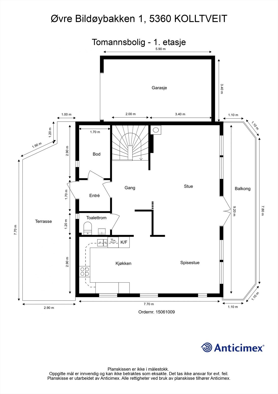 Plantegning 1.etasje. Galleribilde