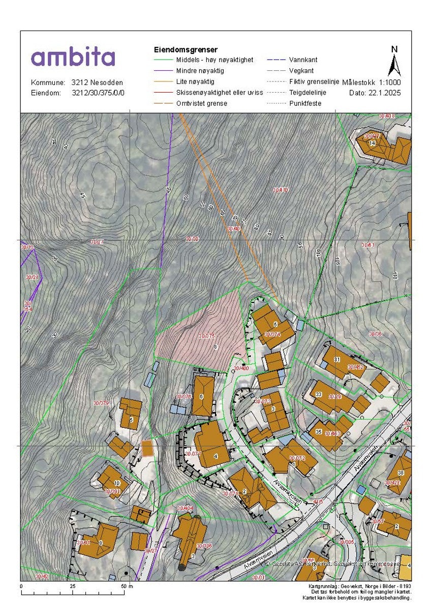 Kart Alværnkroken Galleribilde