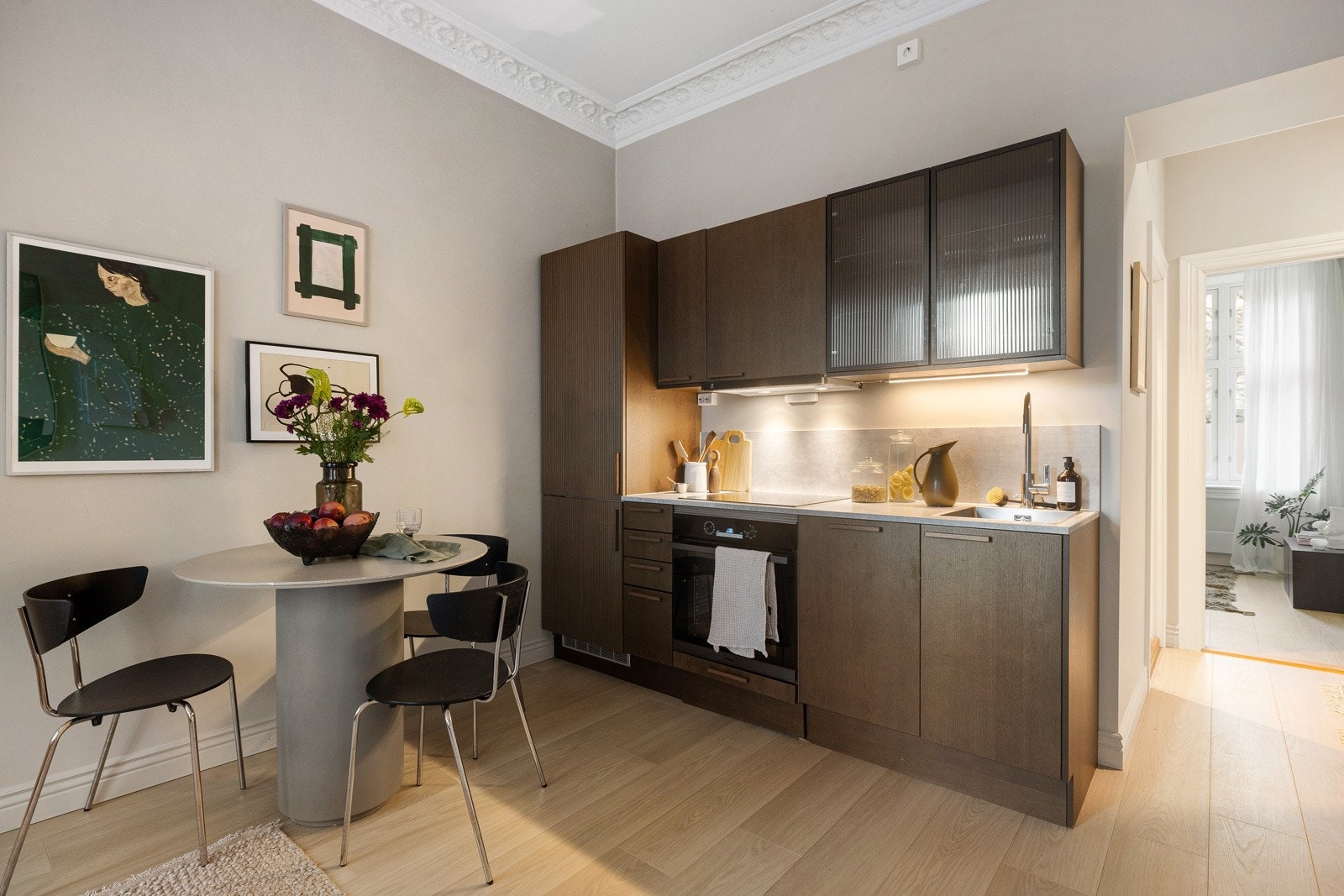 Leiligheten har en meget god planløsning hvor hver eneste kvadratmeter er godt utnyttet. Galleribilde