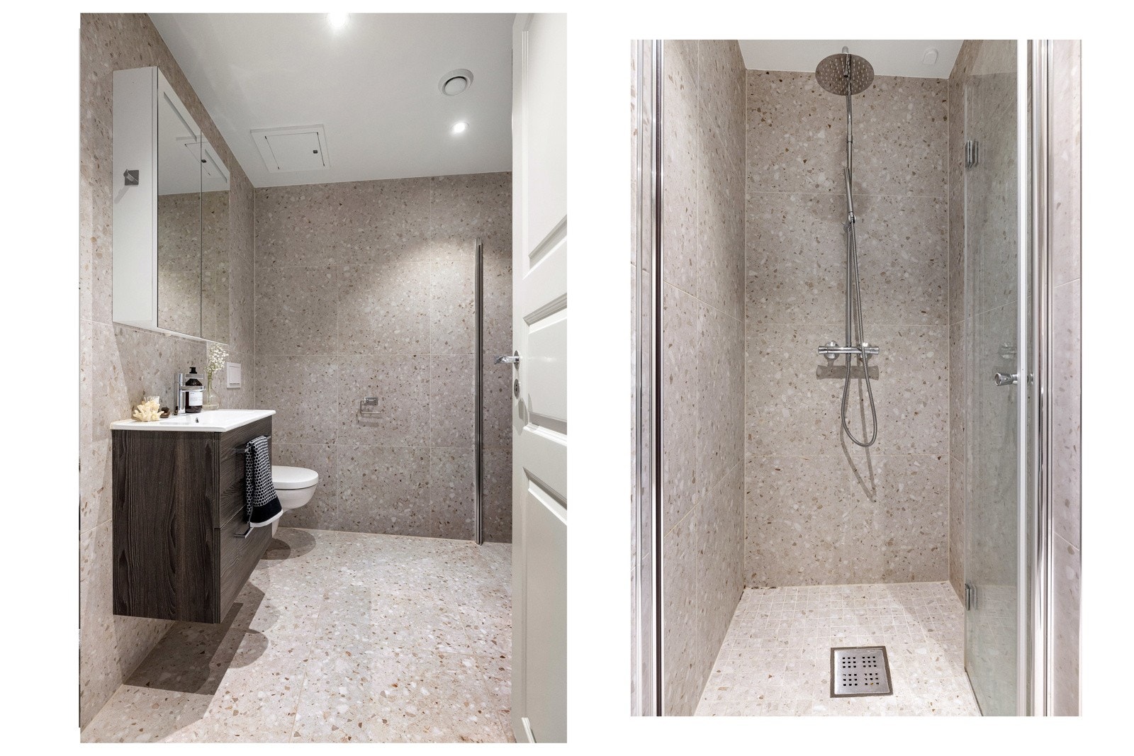 Det er opplegg for egen vaskemaskin. Galleribilde