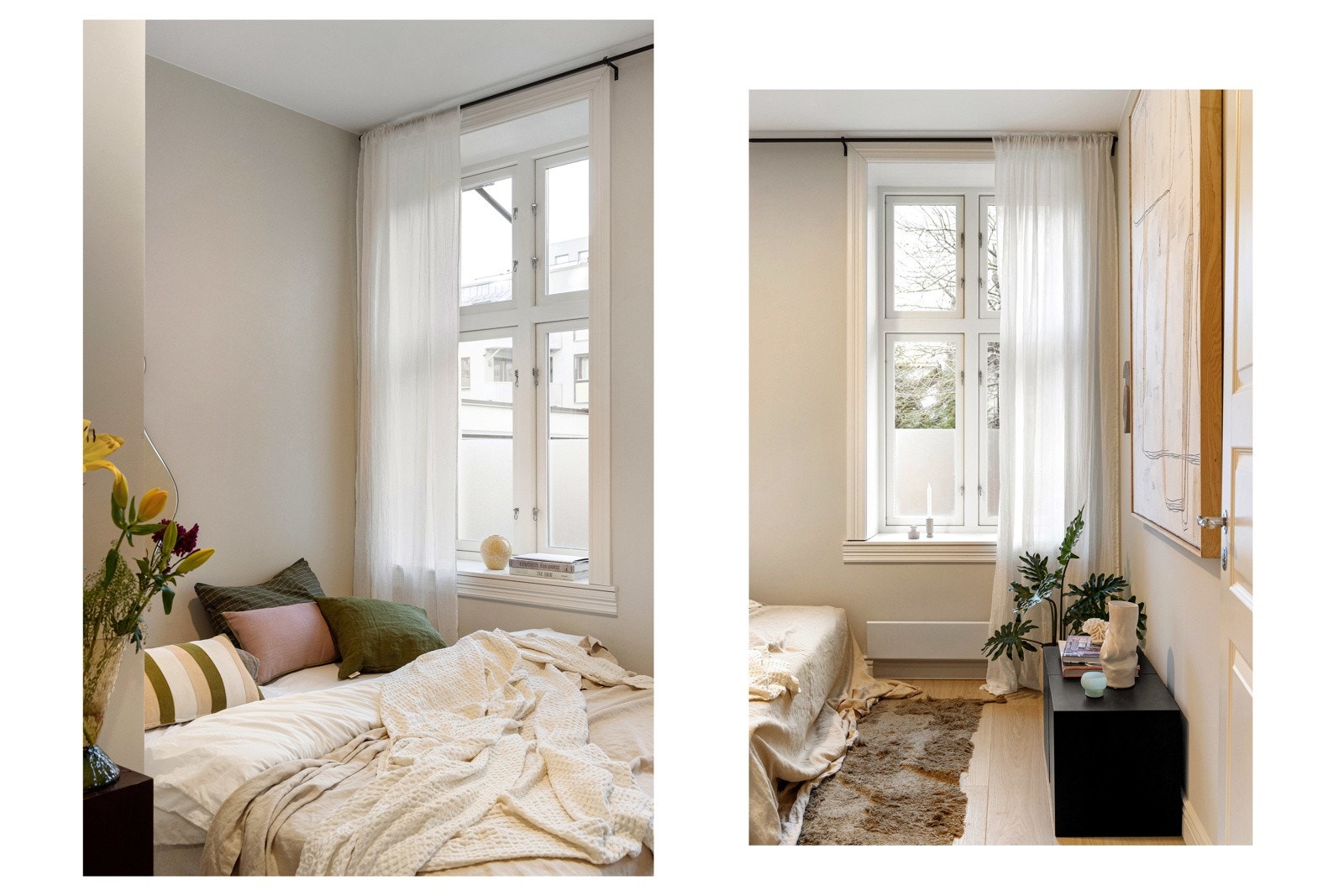 Enkelt å sette opp garderobeskap på gjesterom om ønskelig. Galleribilde