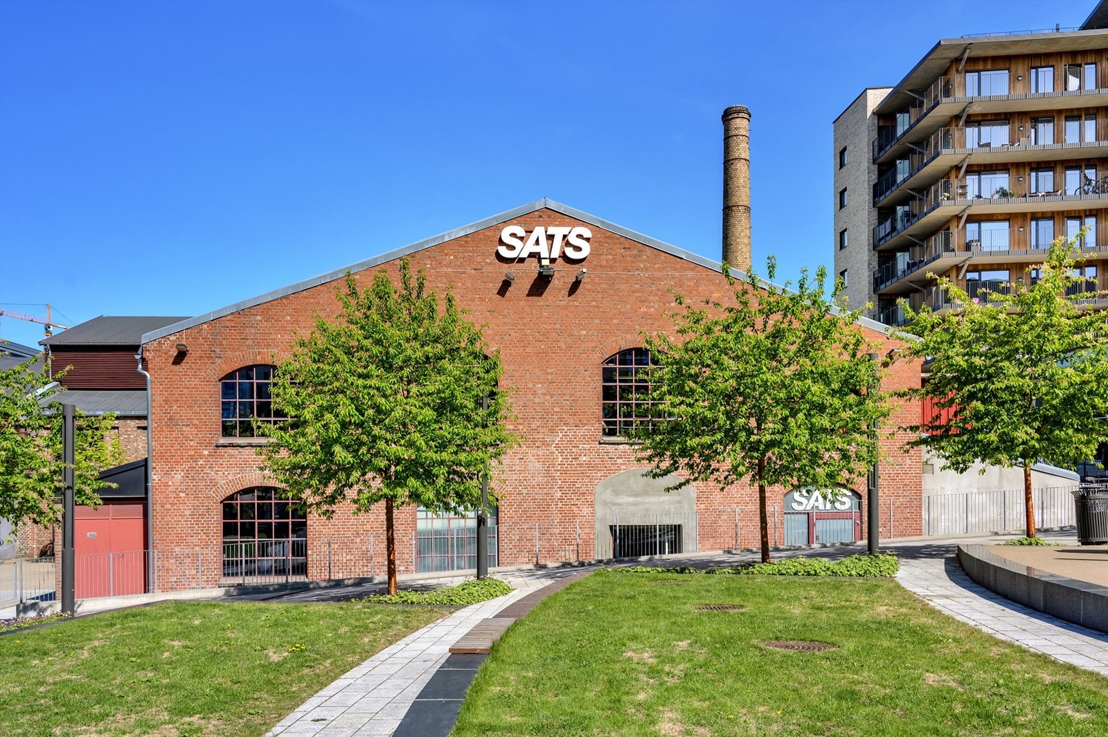 For den treningsglade er det kort vei til Sats og Fresh Fitness. Galleribilde