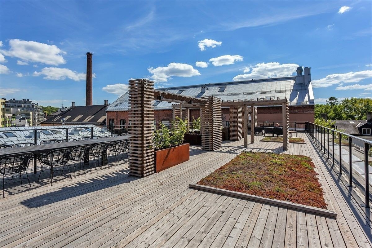 Felles takterrasse Galleribilde
