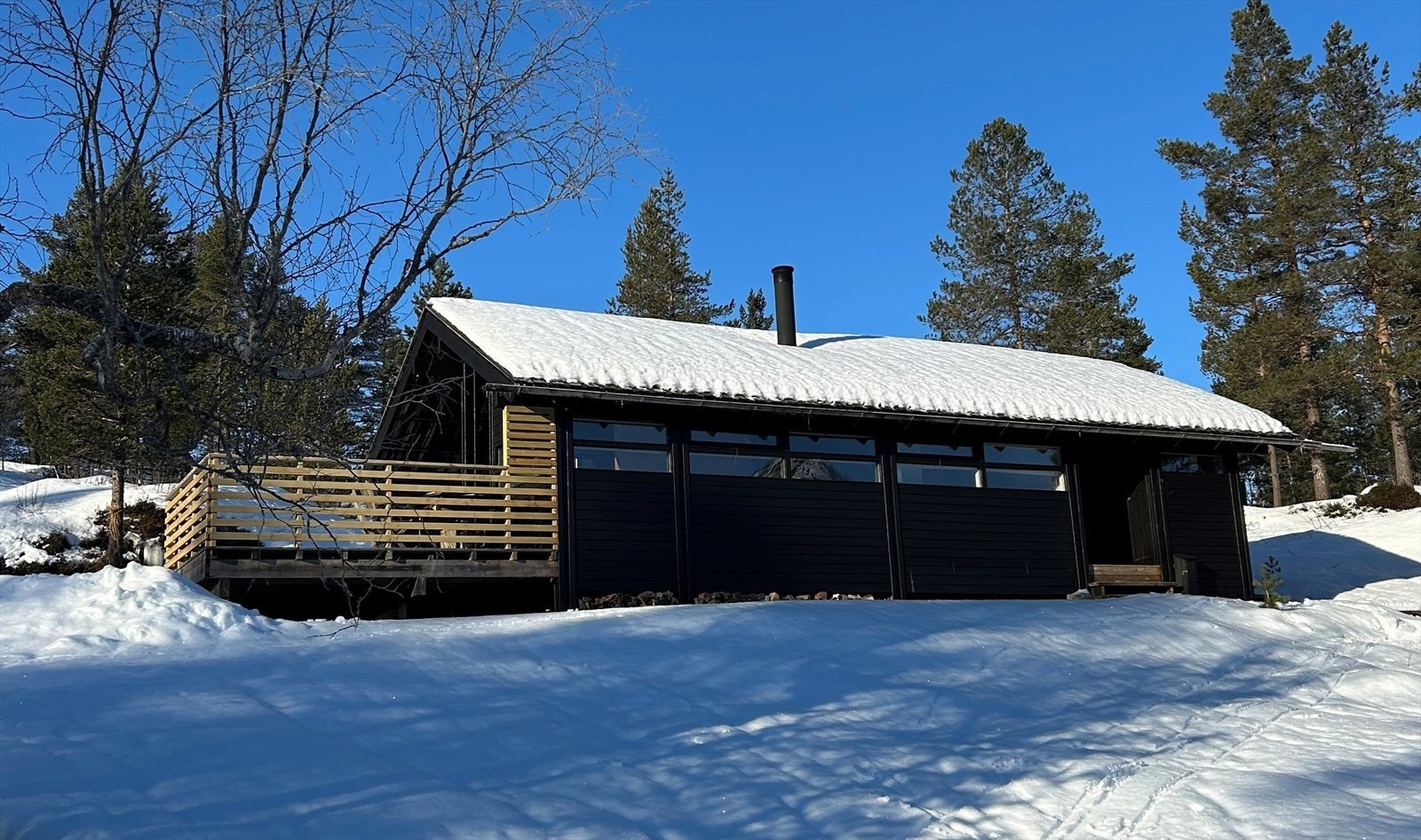 Ål-hytte med fri beliggenhet like ved skisporet Galleribilde