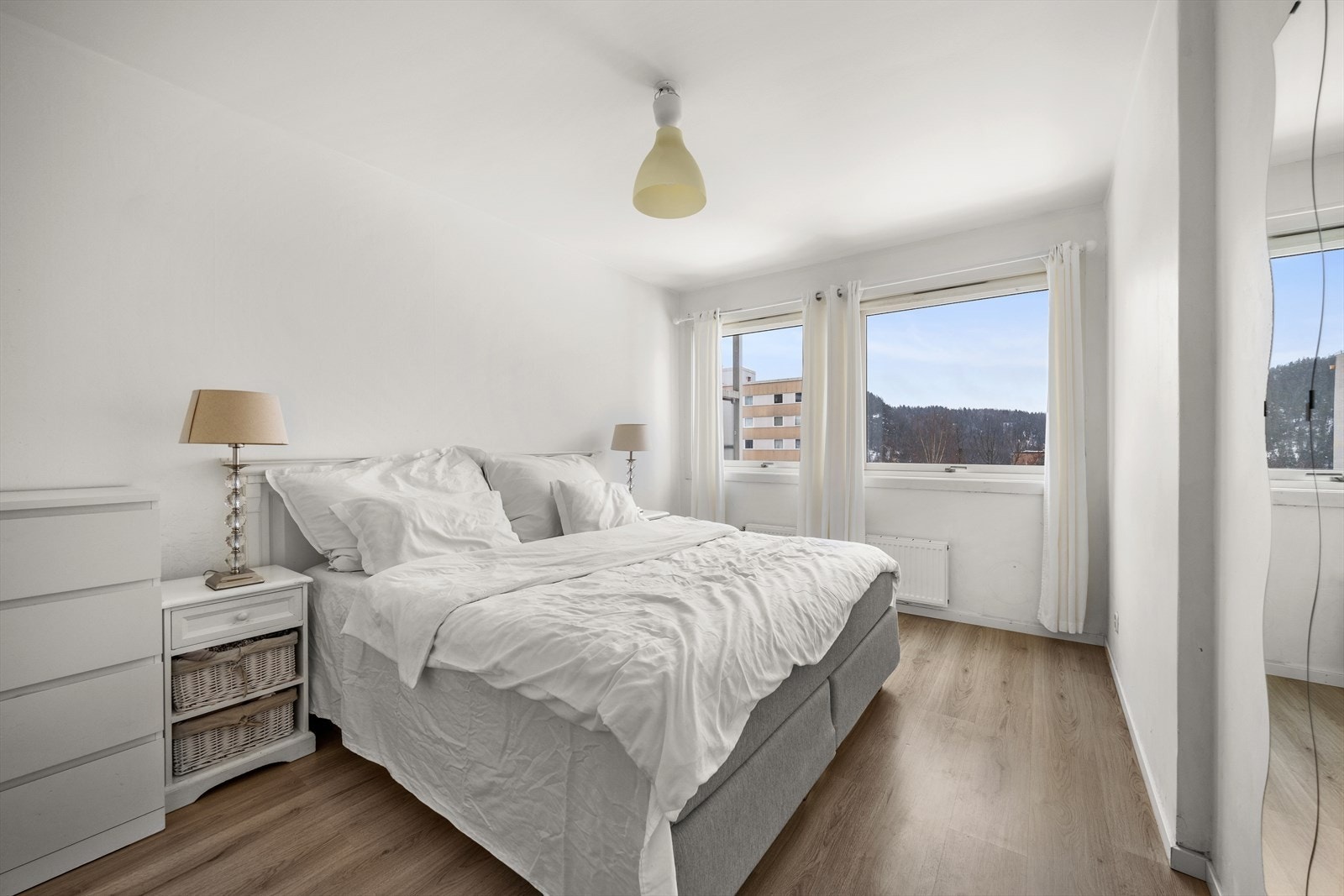 Leiligheten har tre soverom av god størrelse Galleribilde