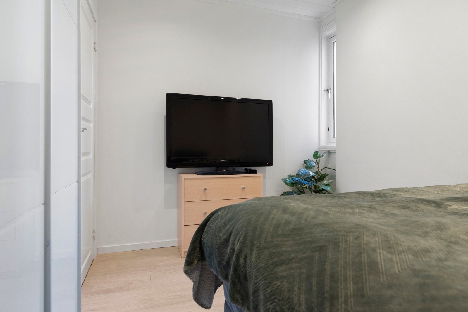 God plass til dobbeltseng. Galleribilde