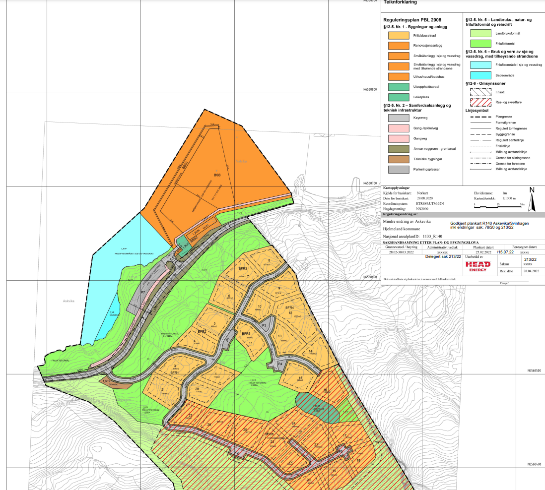 Reguleringskart Galleribilde