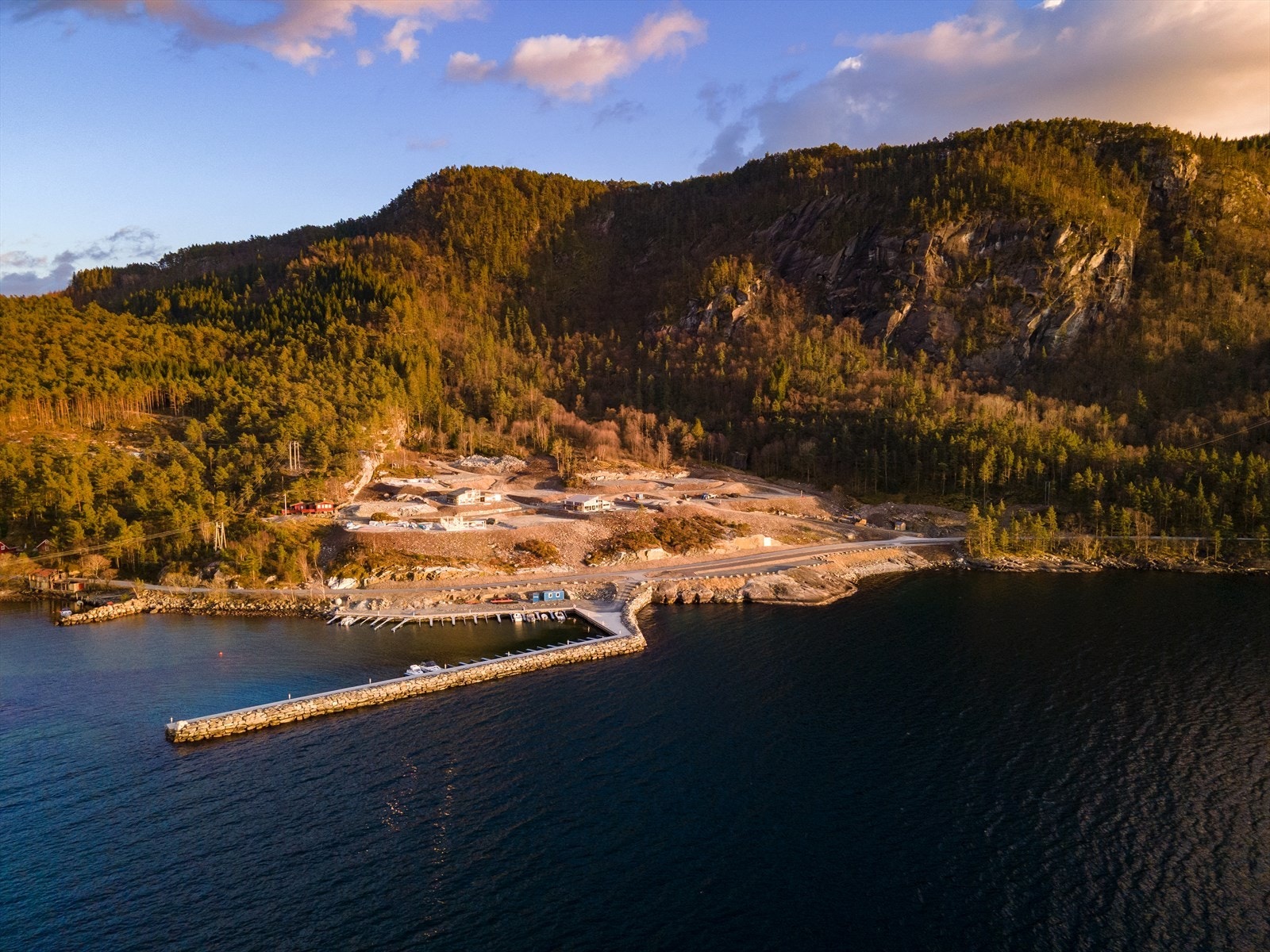 Tomtene er ferdig opparbeidet og byggeklare Galleribilde