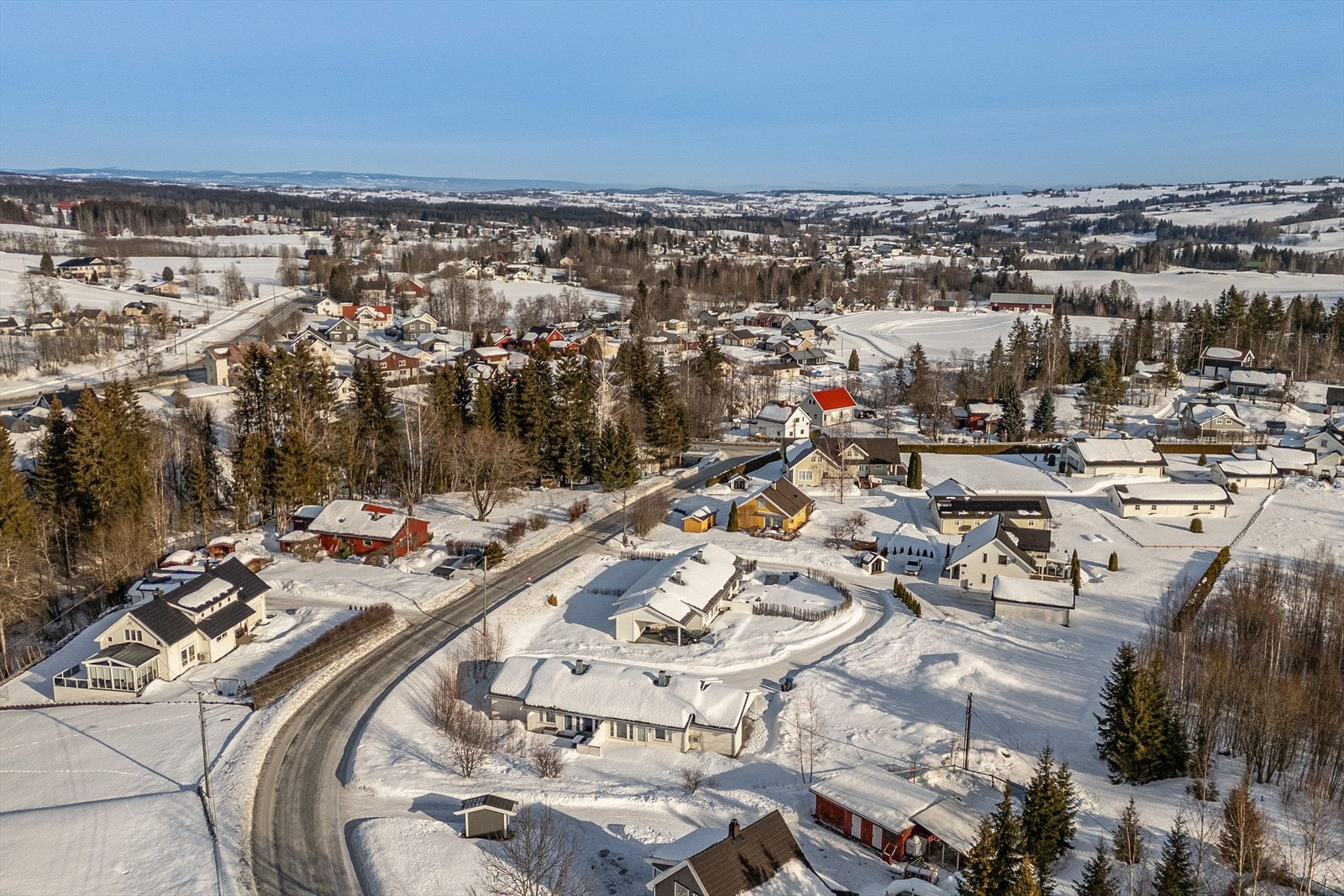 Dronebilde. Galleribilde