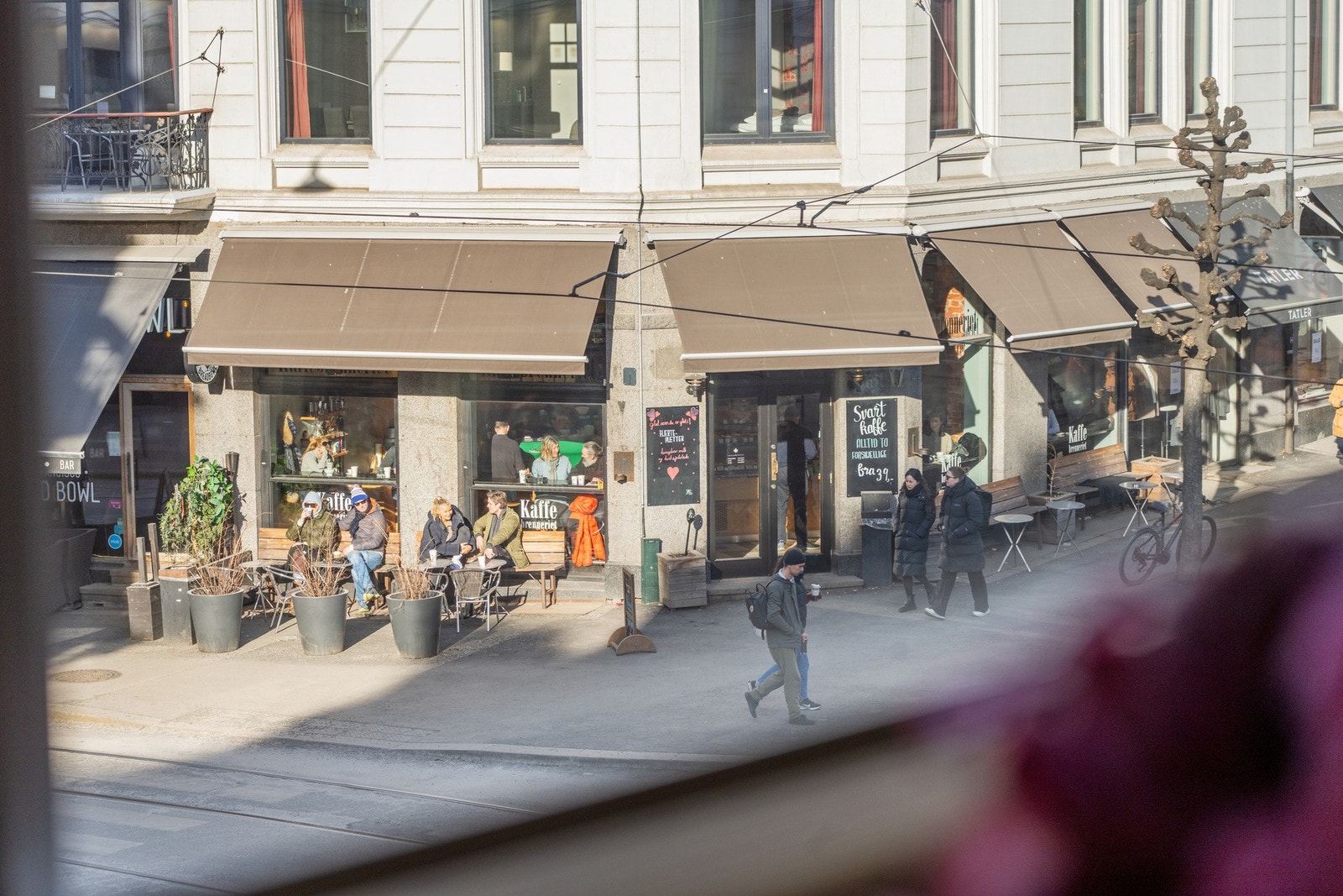 Utsikt fra spisestue Galleribilde