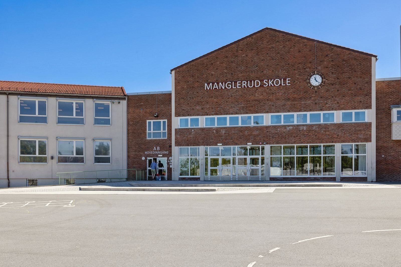 Manglerud skole. Galleribilde