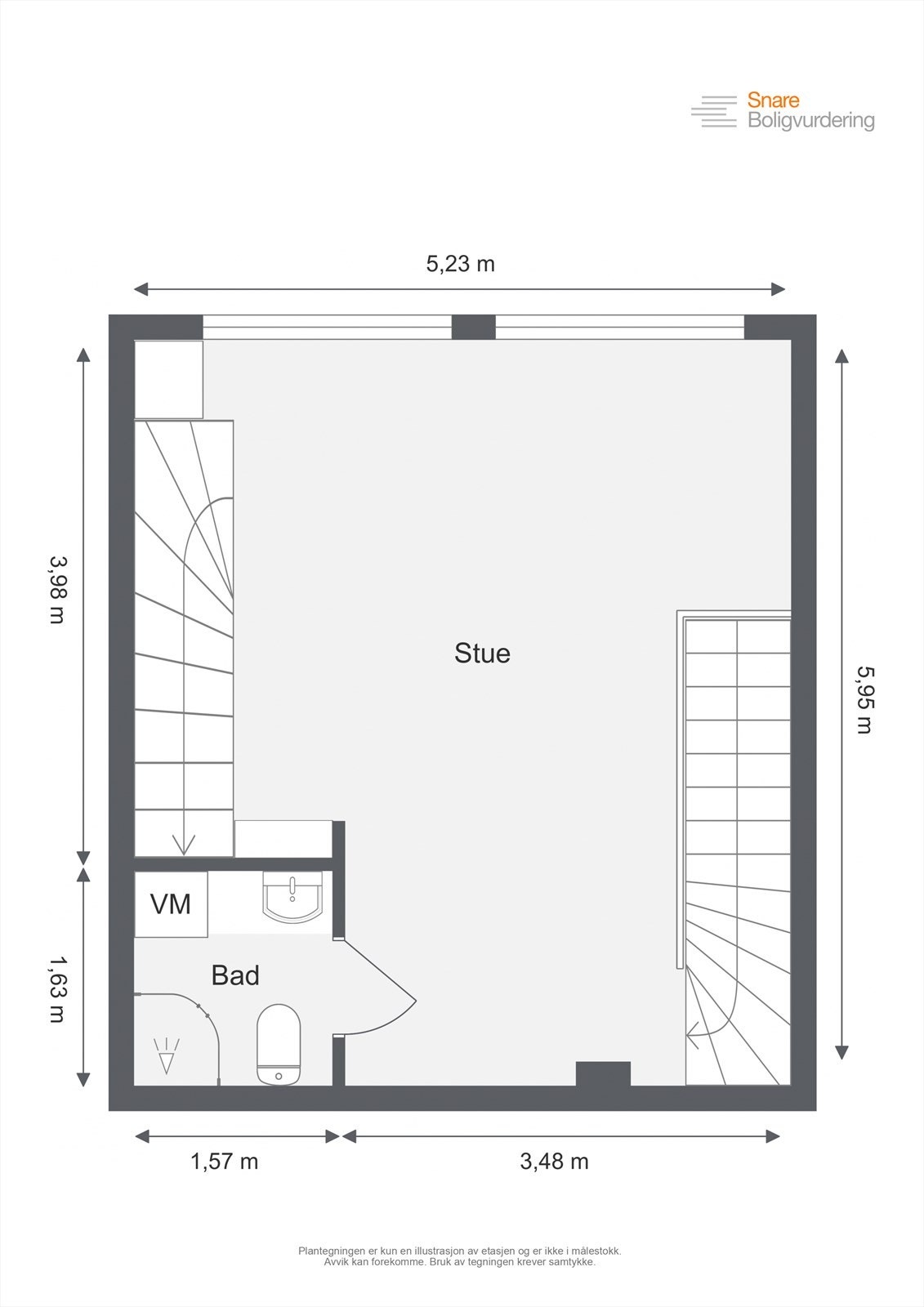 Plantegning - 2.etasje Galleribilde