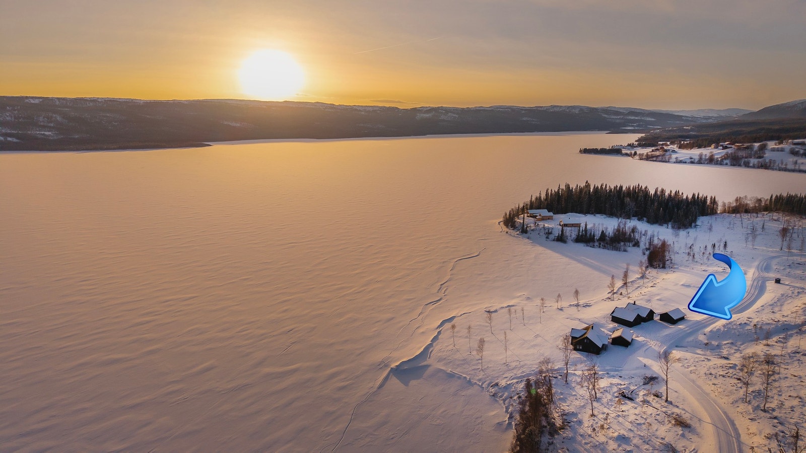 Her kan du nyte friluftsliv hele året - enten du liker fiske, langrenn eller fjellturer! Galleribilde