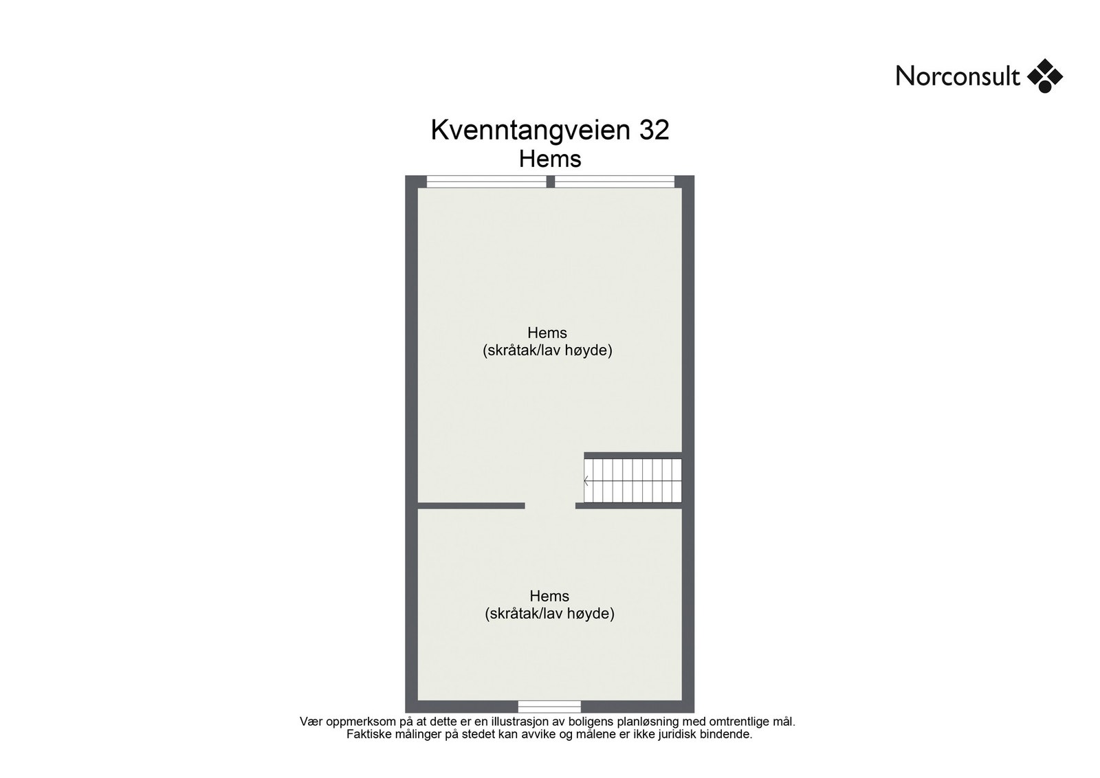 Planskisse - Hems Galleribilde