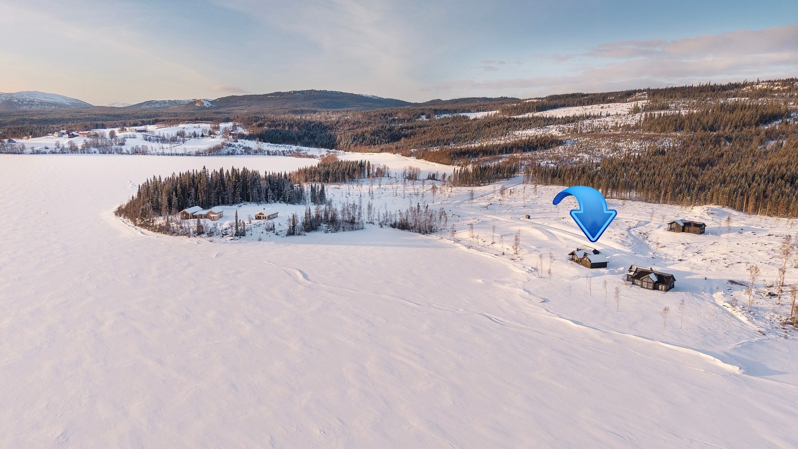 Området er perfekt for deg som ønsker et fristed med naturskjønne omgivelser og gode muligheter for utendørs aktiviteter Galleribilde