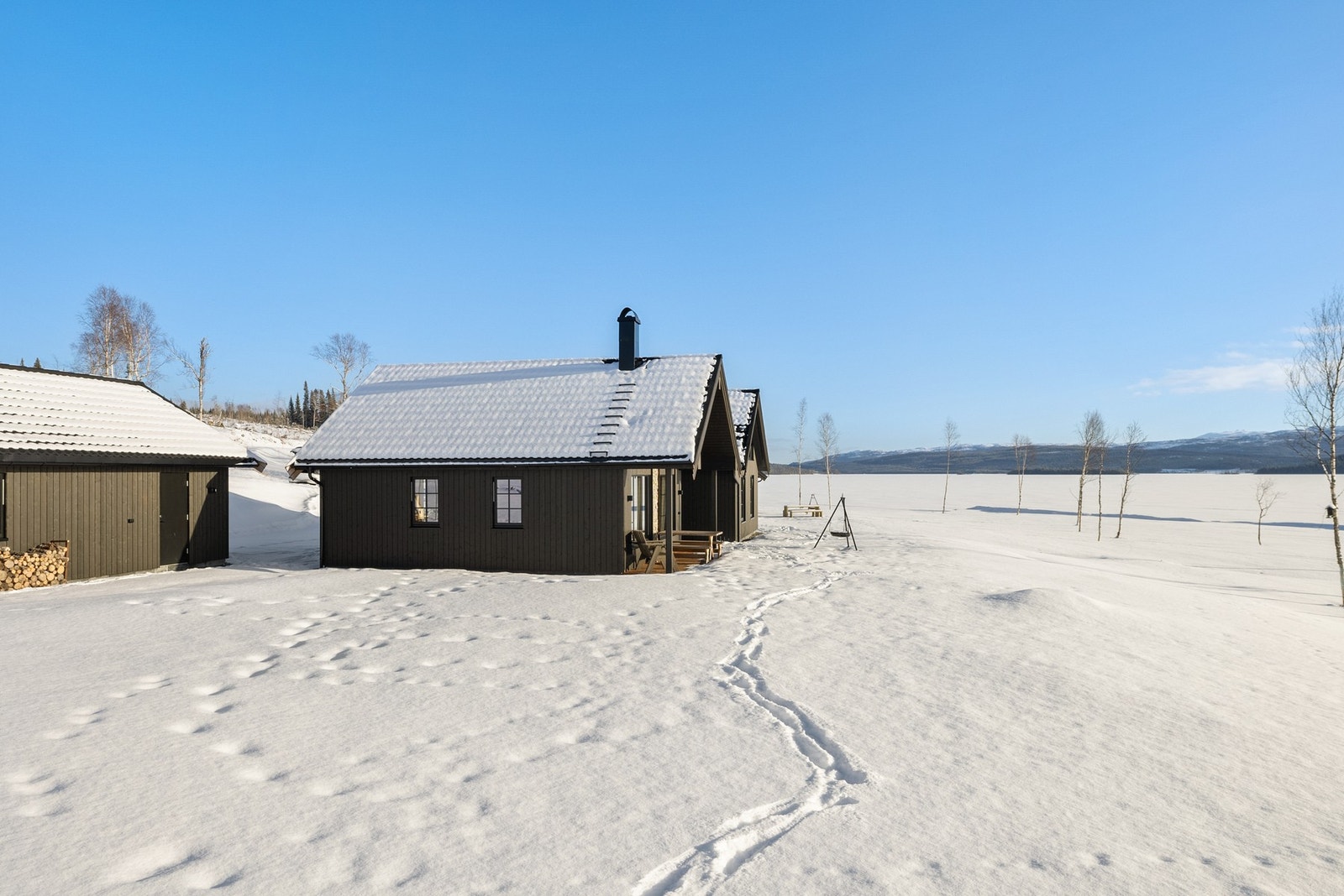 Det er gode lys- og solforhold på eiendommen Galleribilde