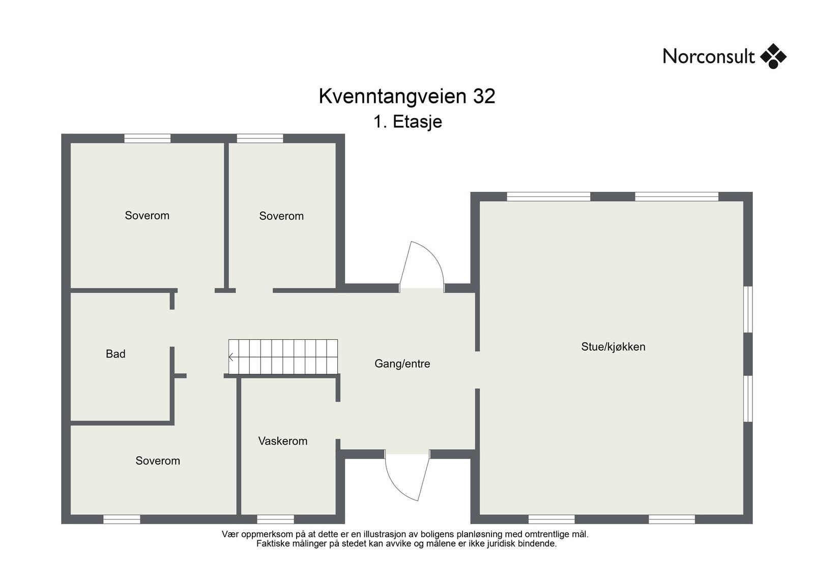 Planskisse - Hovedplan Galleribilde