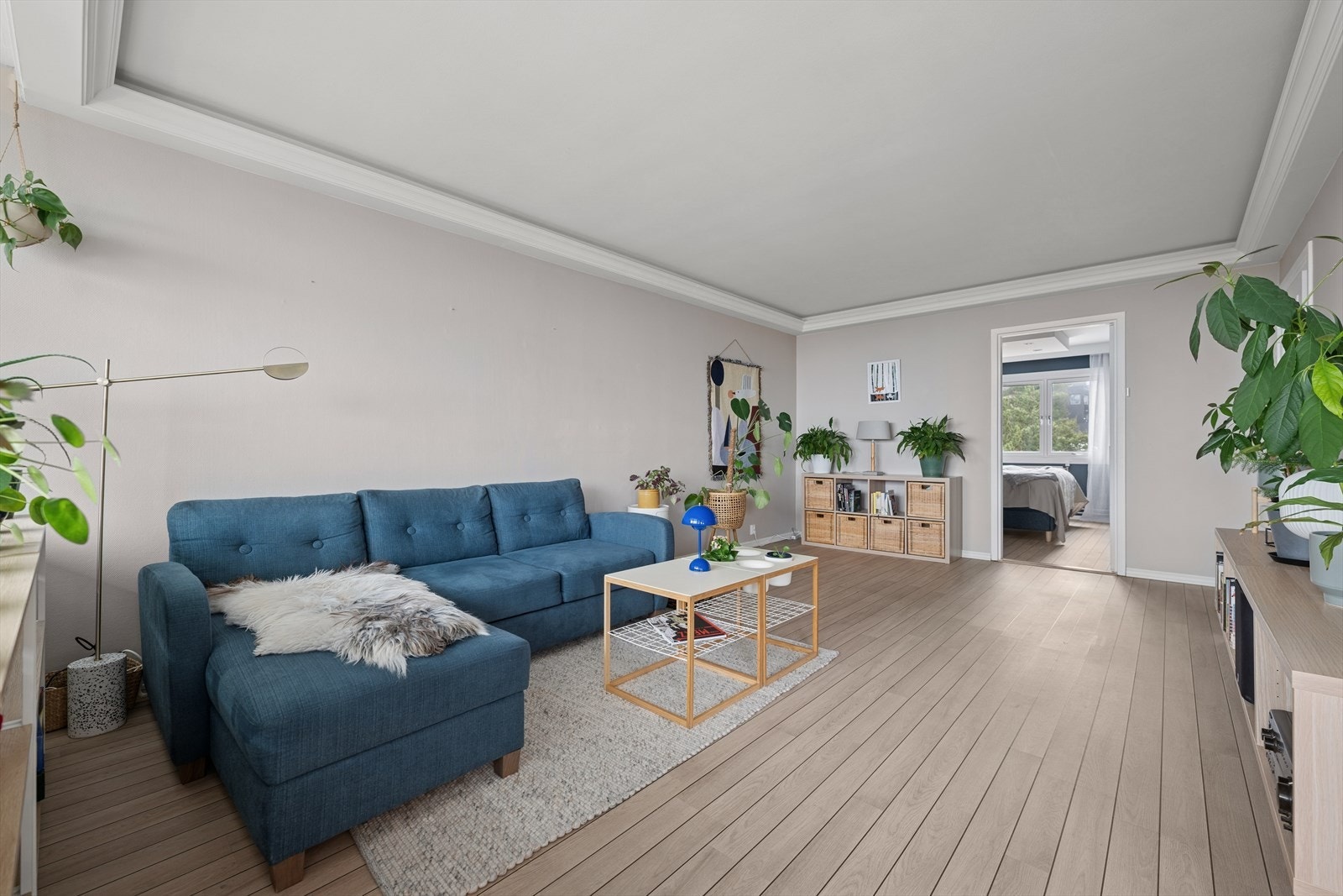 God plass til spisebord til både 4-10 personer. Galleribilde