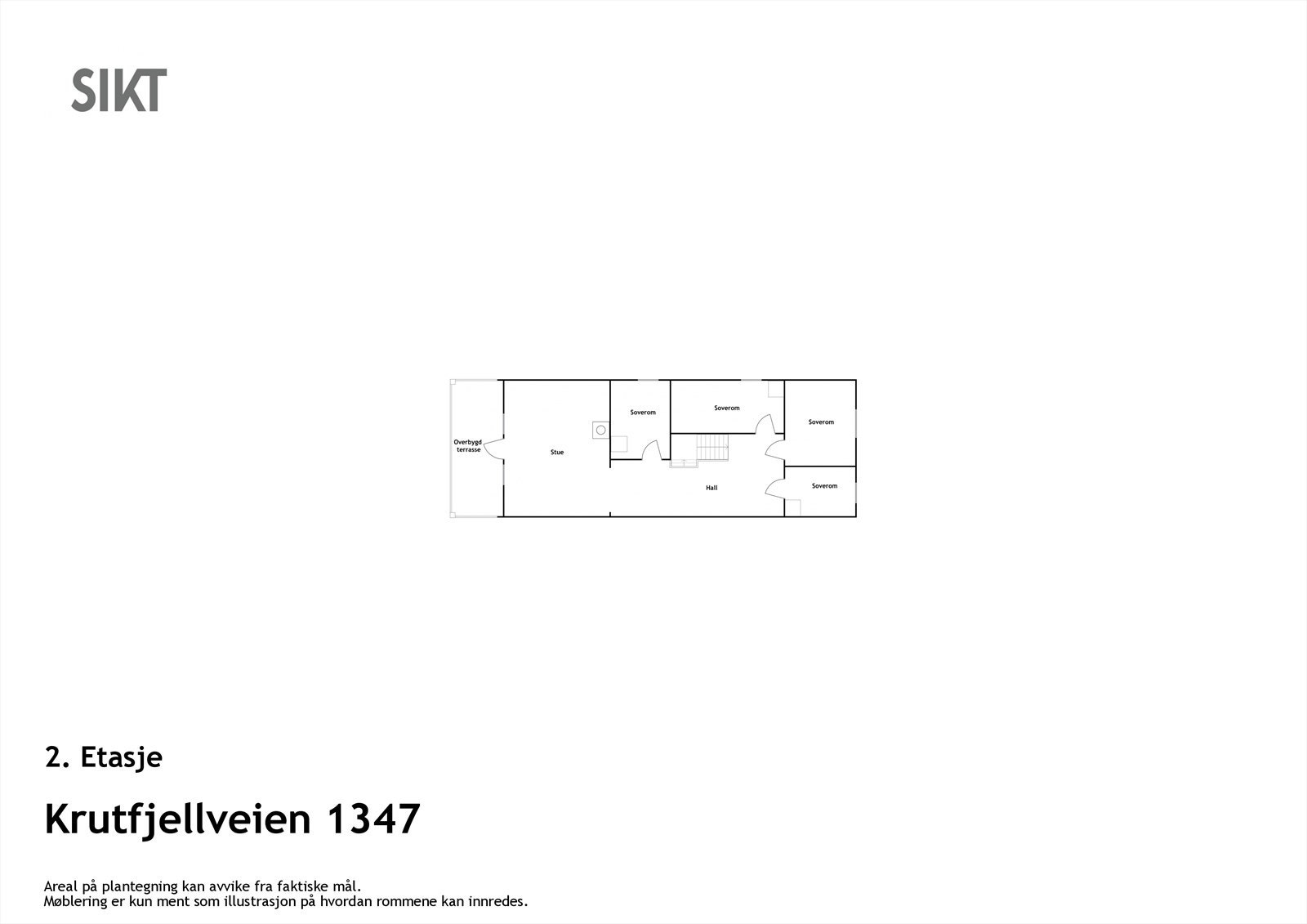 Plantegning 2. etasje. Galleribilde
