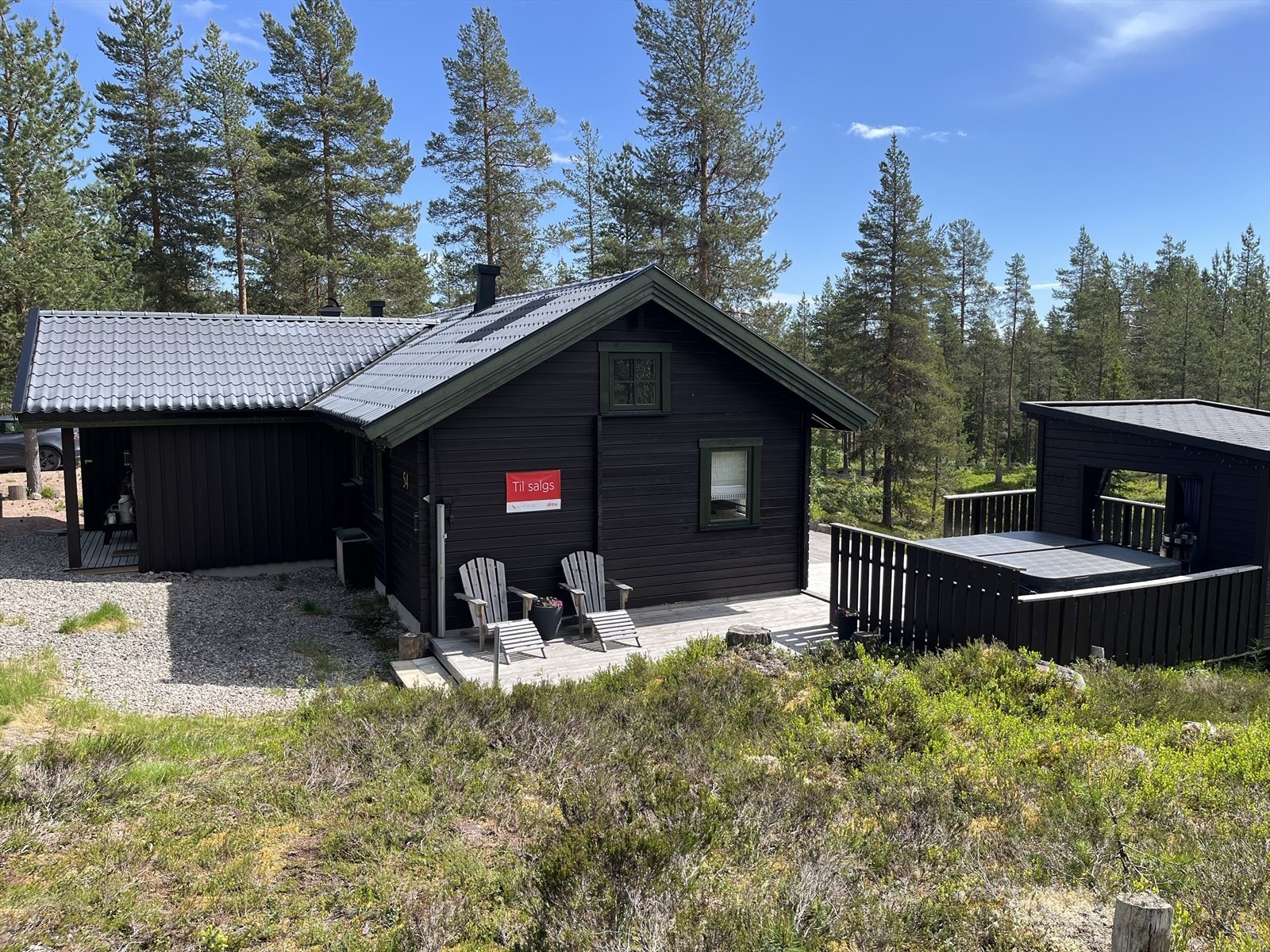 Sommerstemning Galleribilde