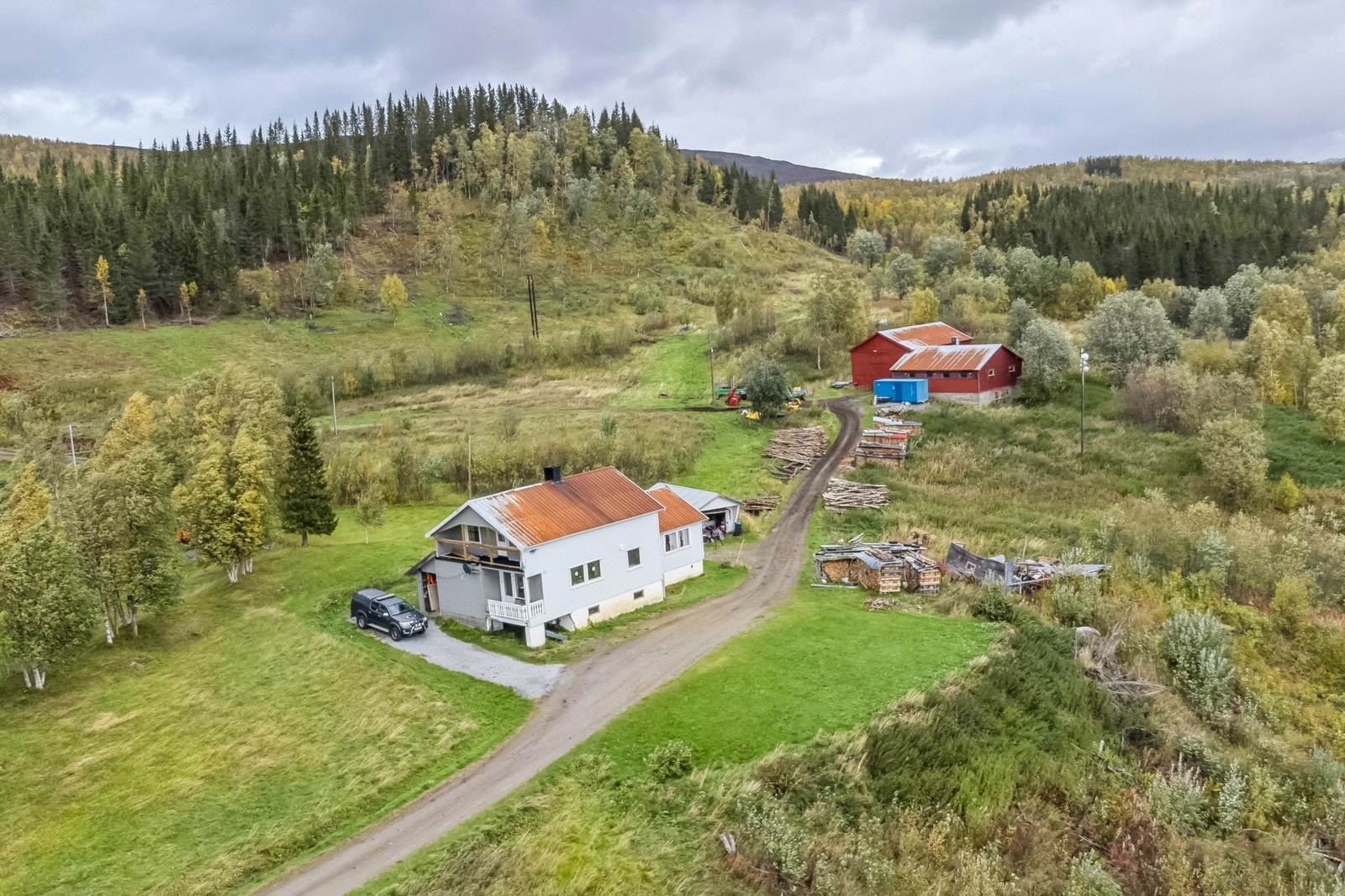 Gårdstun Galleribilde