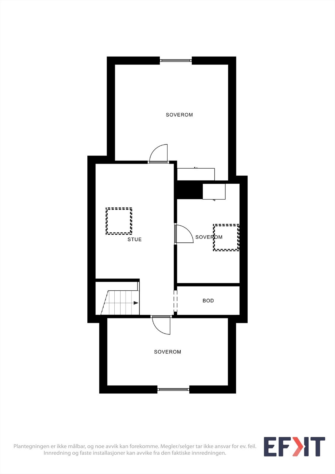 Planteikning 2.etg Galleribilde