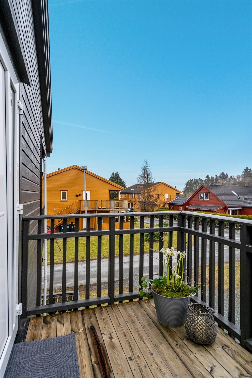 Adkomst via utvending trapp Galleribilde
