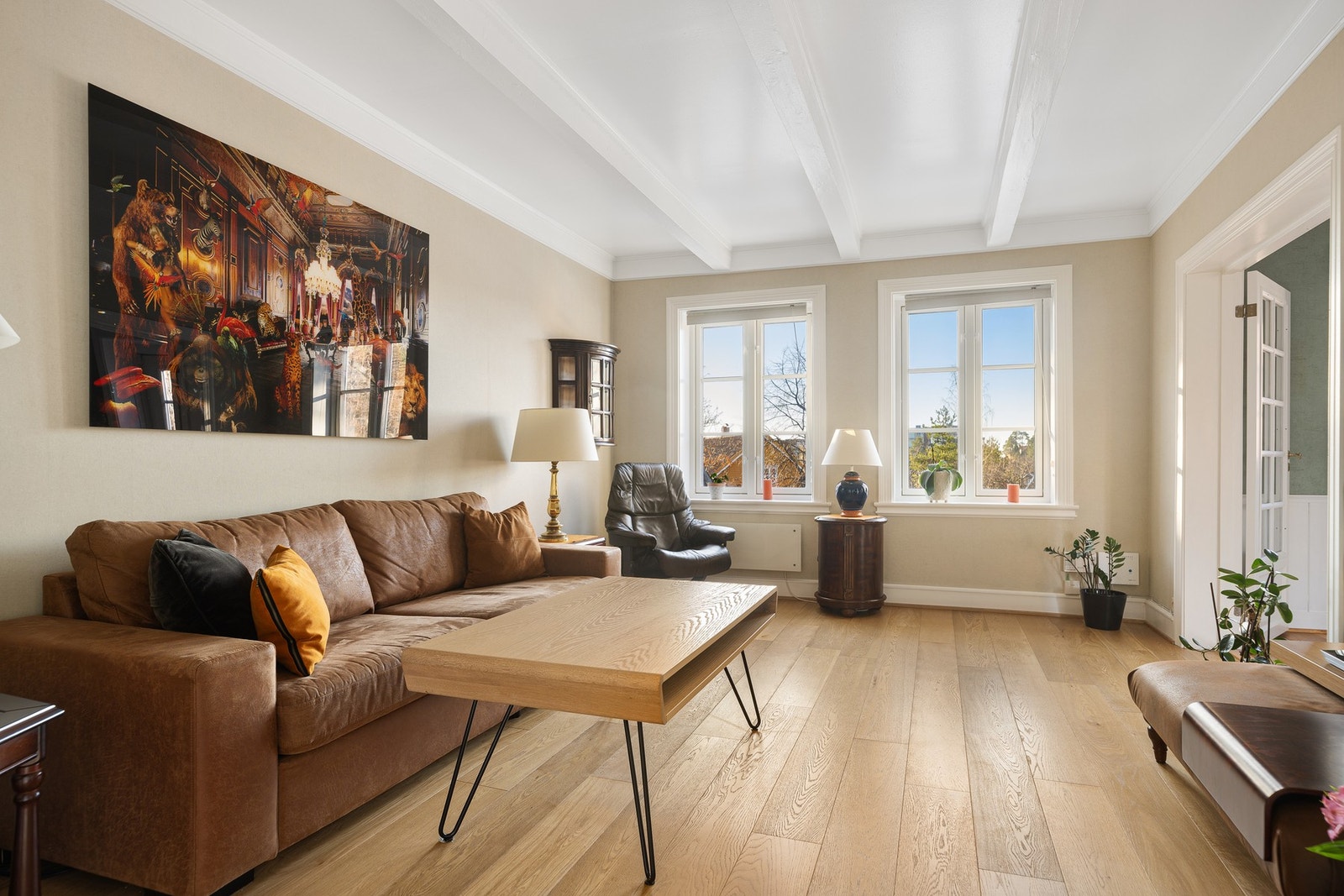 Boligen har en arealeffektiv planløsning hvor alle rommene har en god størrelse. Galleribilde