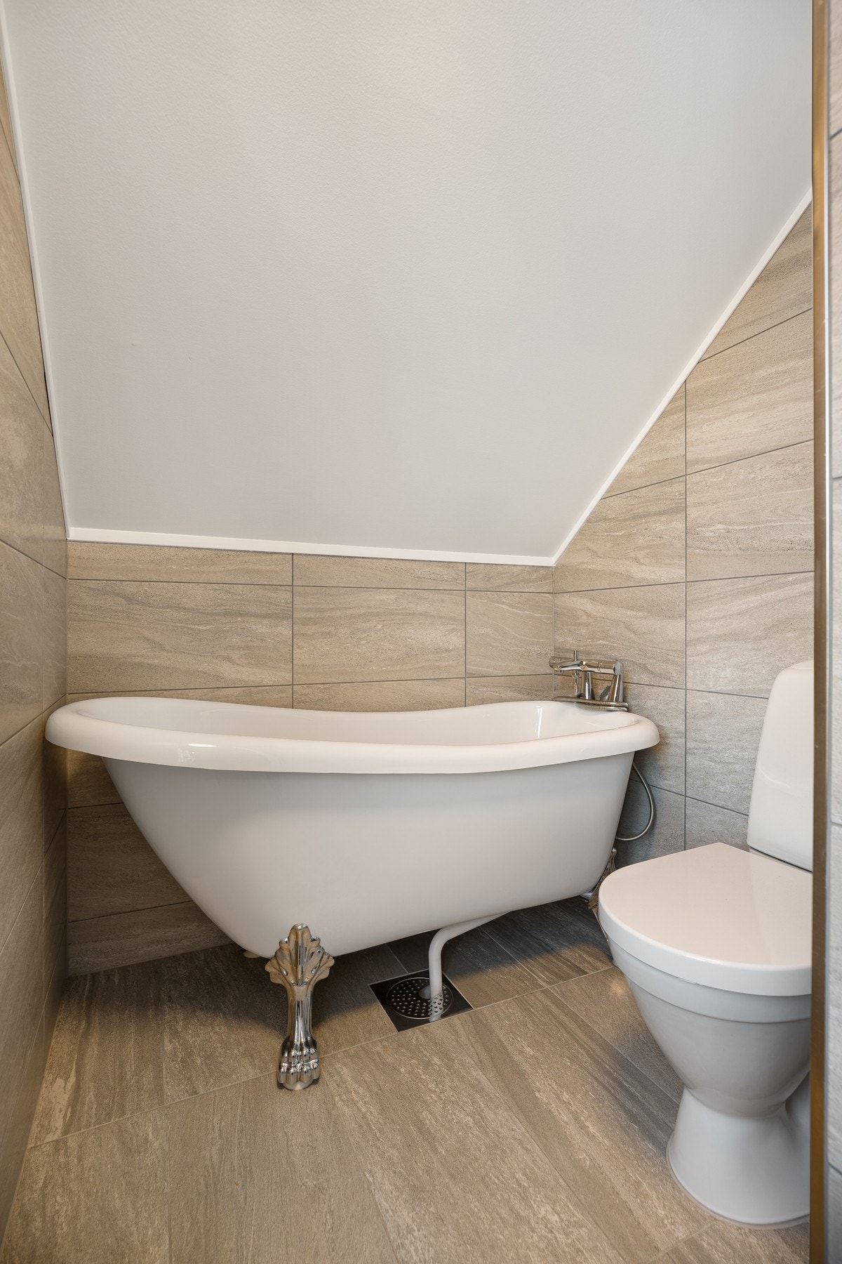 Lekkert badekar hvor man kan slappe av etter jobb. Galleribilde