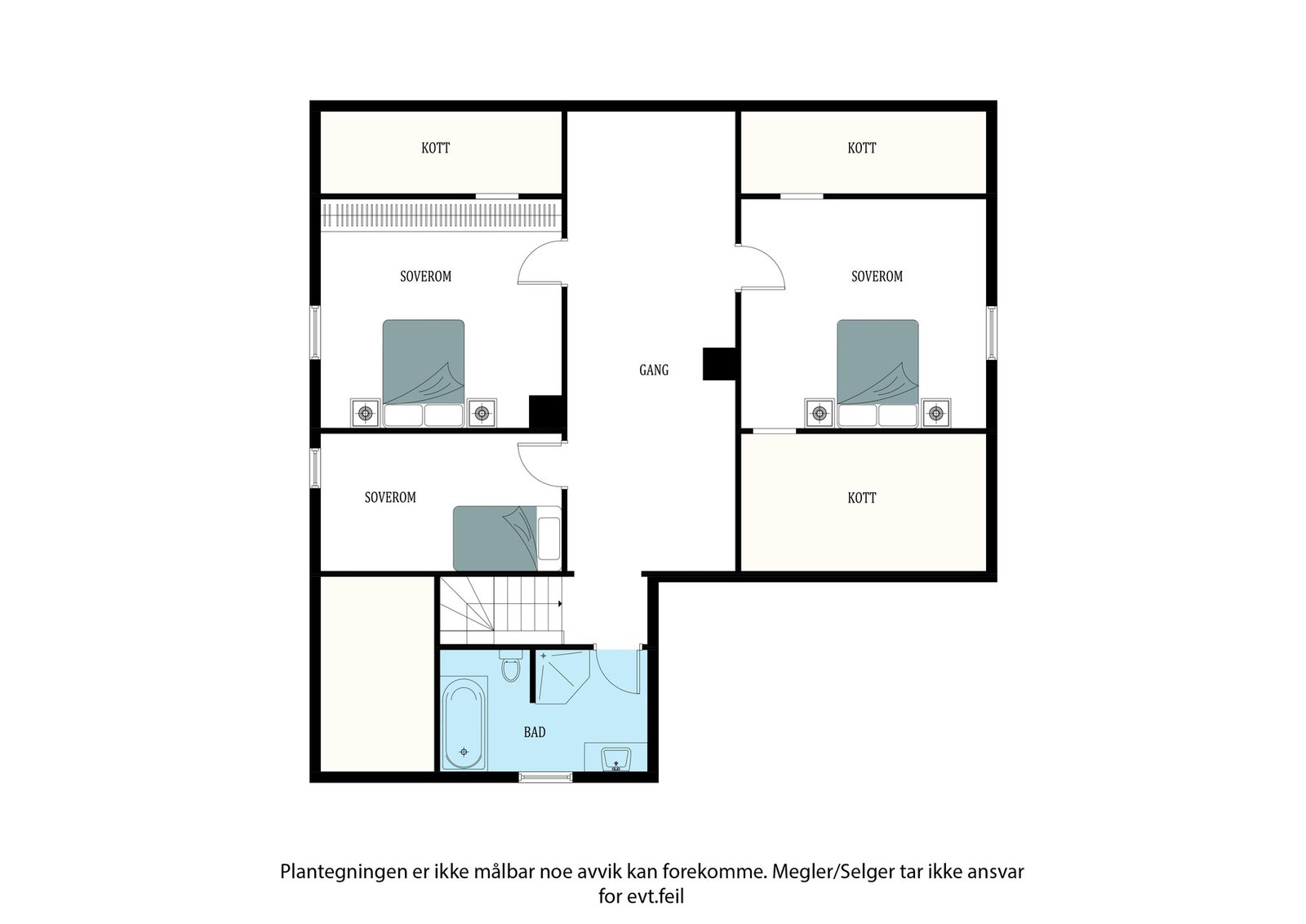 Plantegning 2.etasje. Galleribilde