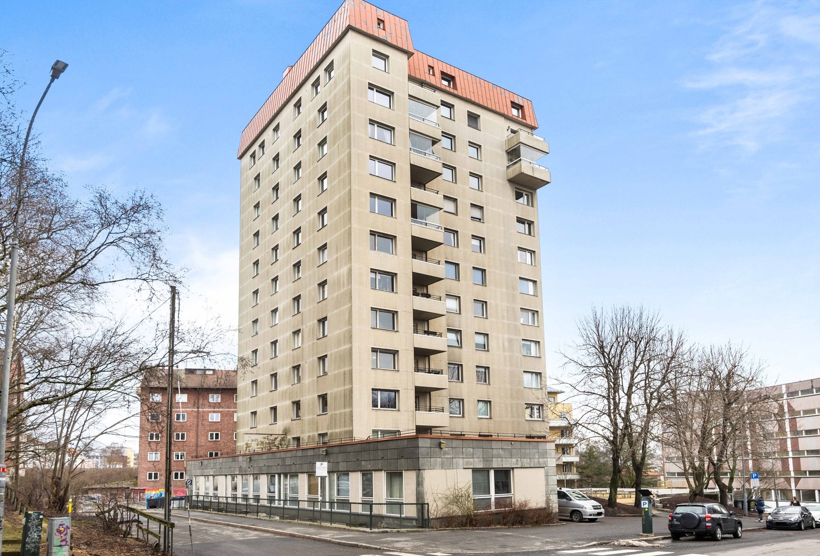 Askergata 2 ligger på bunnen av Torshov, eller øverst på Grünerløkka - som de siste årene har etablert seg til å bli en av de mest populære bydelene i Oslo. Galleribilde