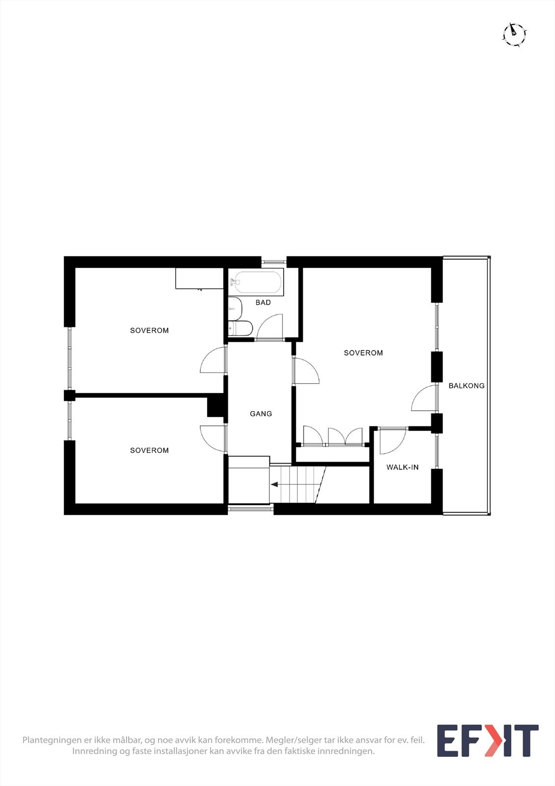 Plantegning 2. etasje Galleribilde