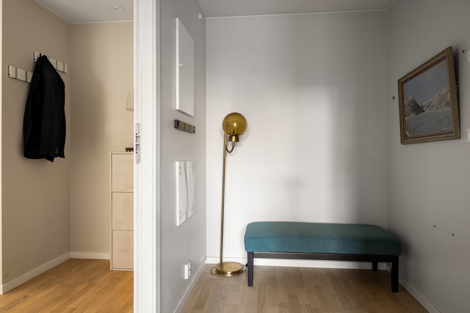 Lys og innbydende entré Galleribilde