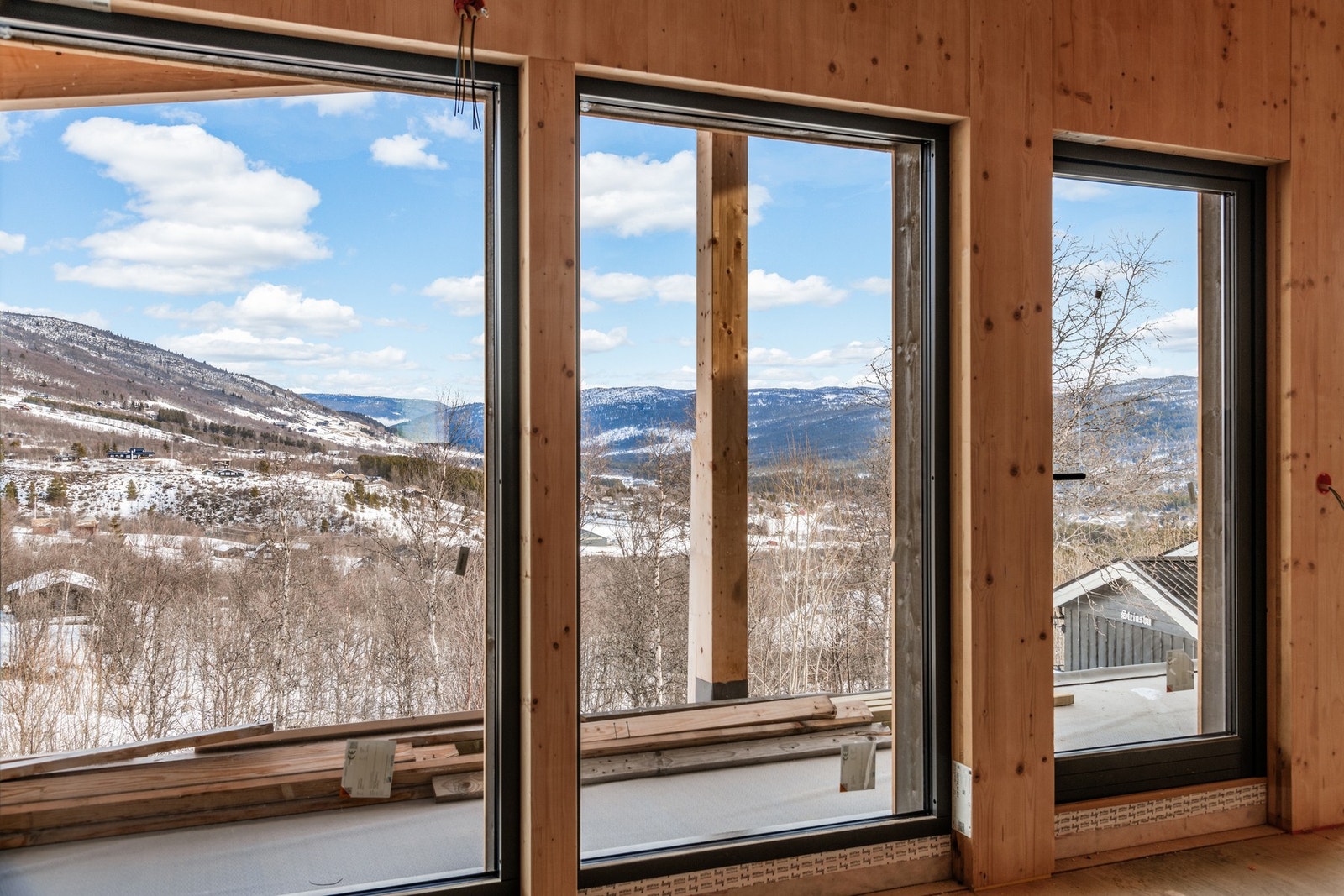 Er man tidlig nok ute i prosessen velger man selv farger på veggen Galleribilde