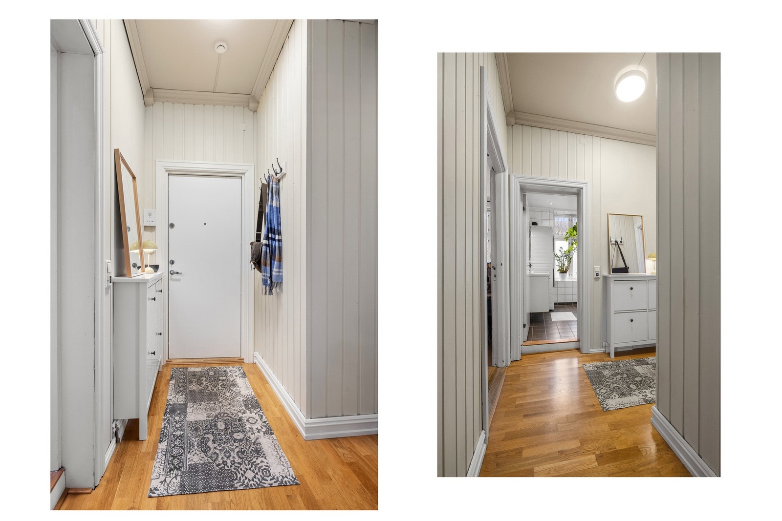 Entréen gir et lyst og hyggelig førsteinntrykk. Galleribilde