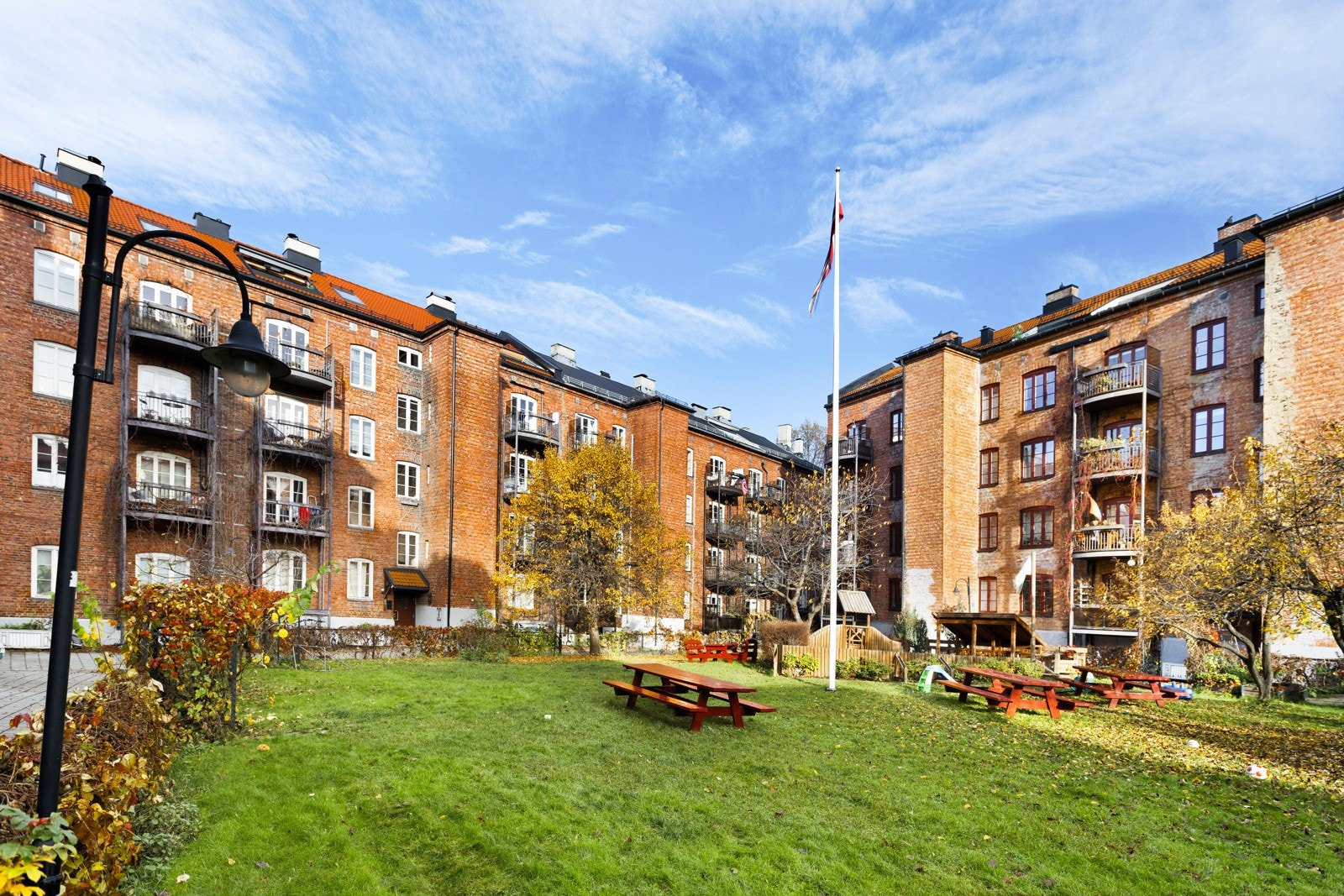 Prisvinnende bakgård - Gråbeinskvartalet Galleribilde