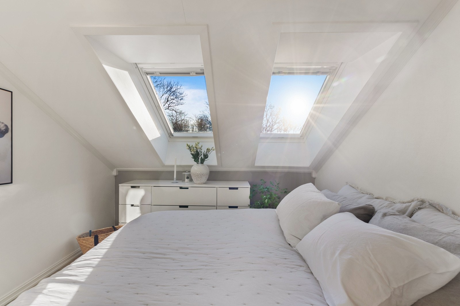 God plass til dobbelseng Galleribilde