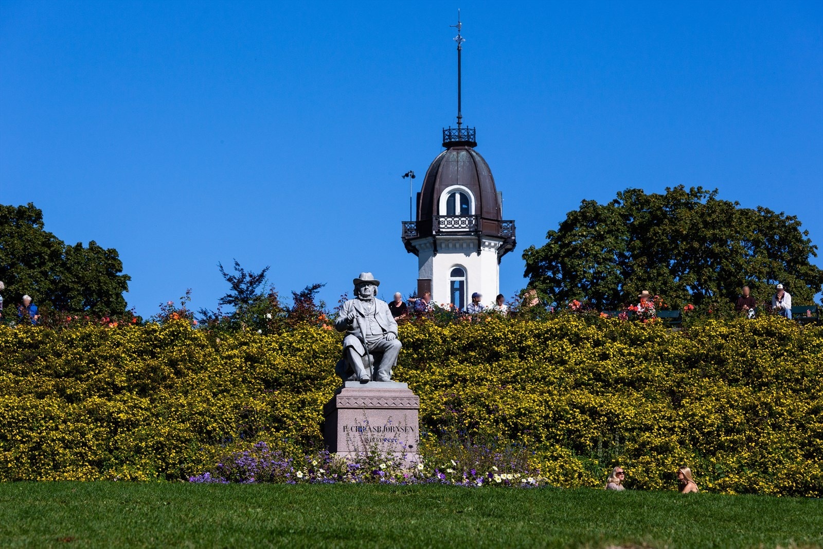 St.Hanshaugen park. Galleribilde