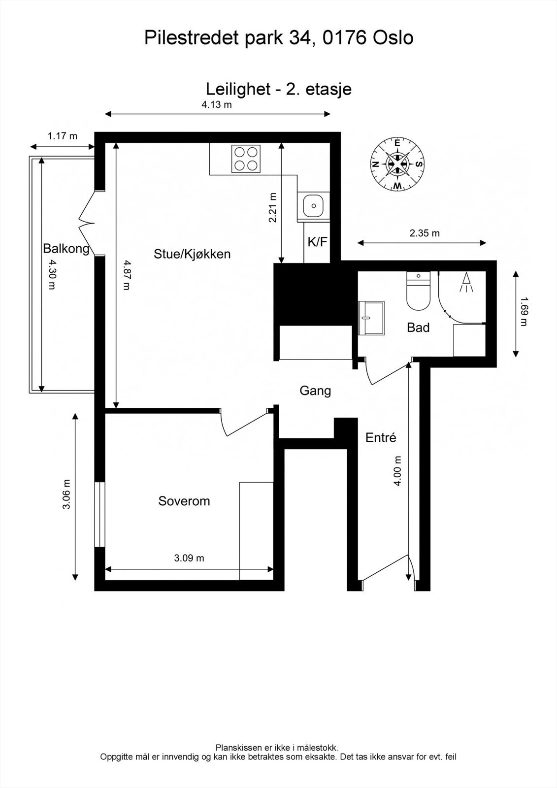 Plantegning. Galleribilde