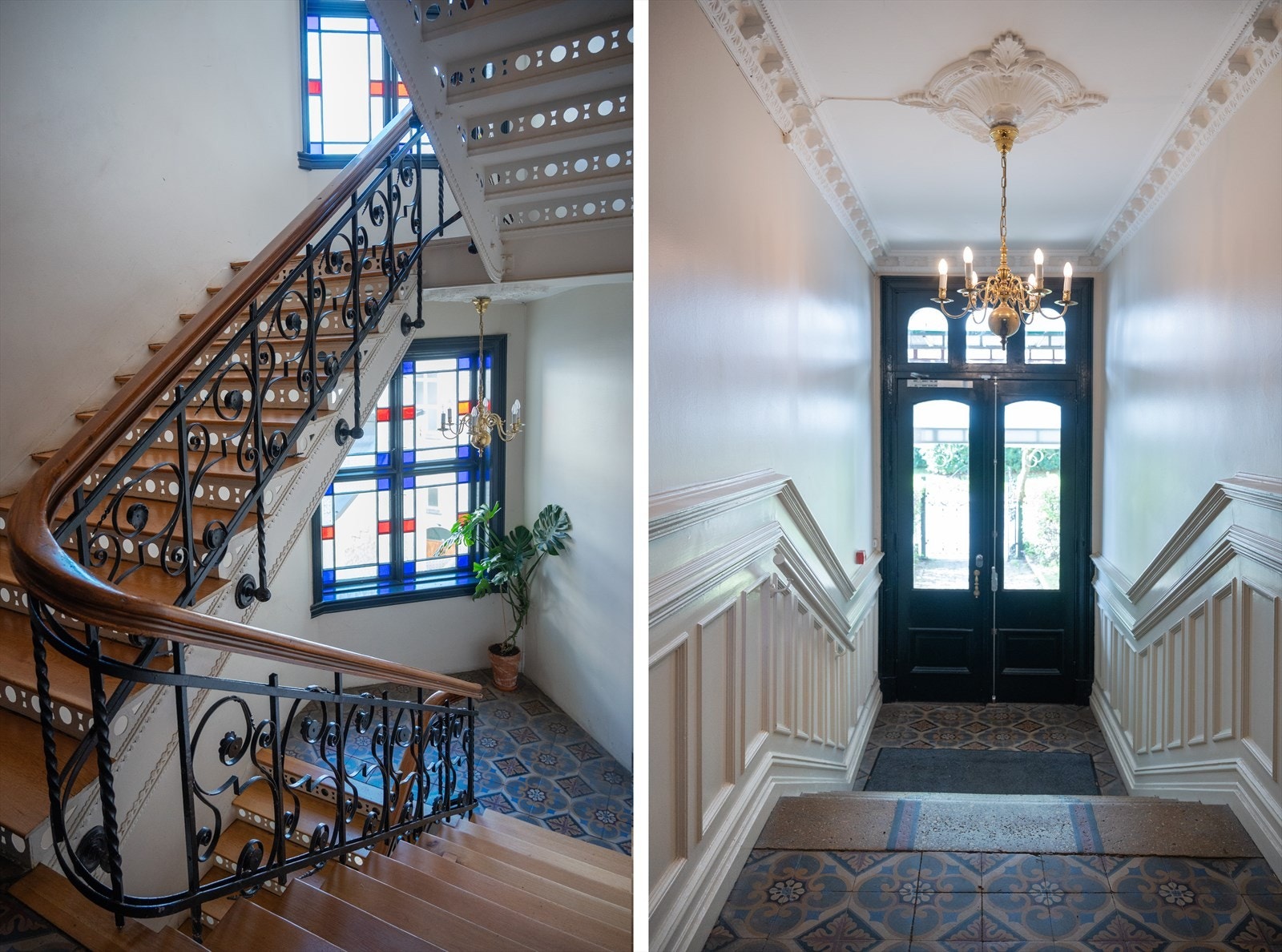 Representativ og klassisk oppgang. Galleribilde