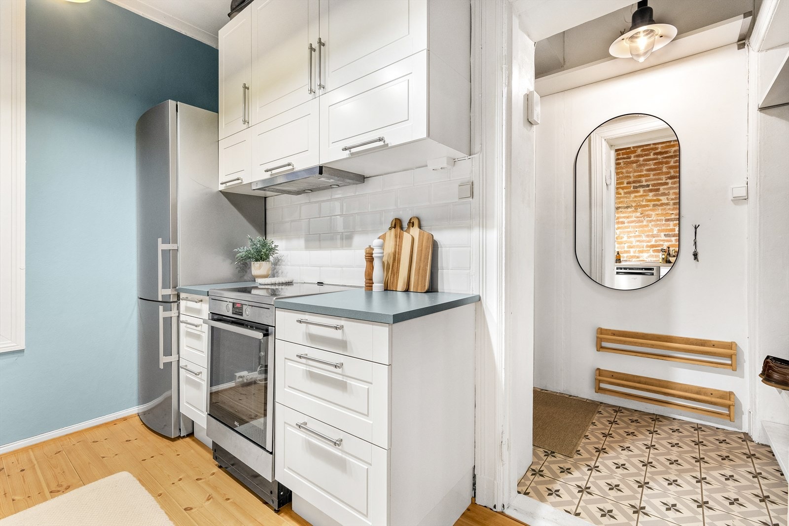 Kjøkken. Galleribilde