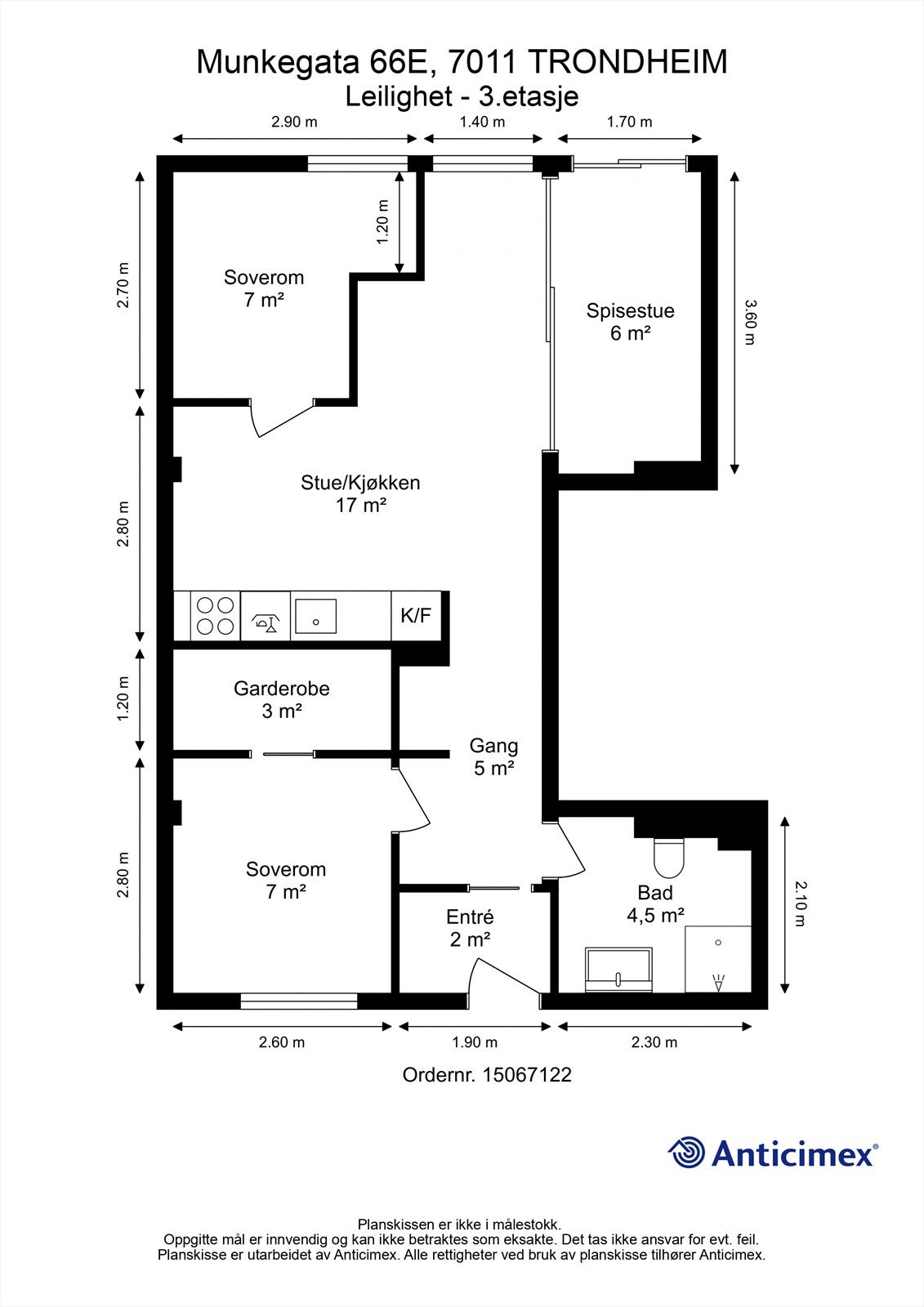 Planskisse. Galleribilde