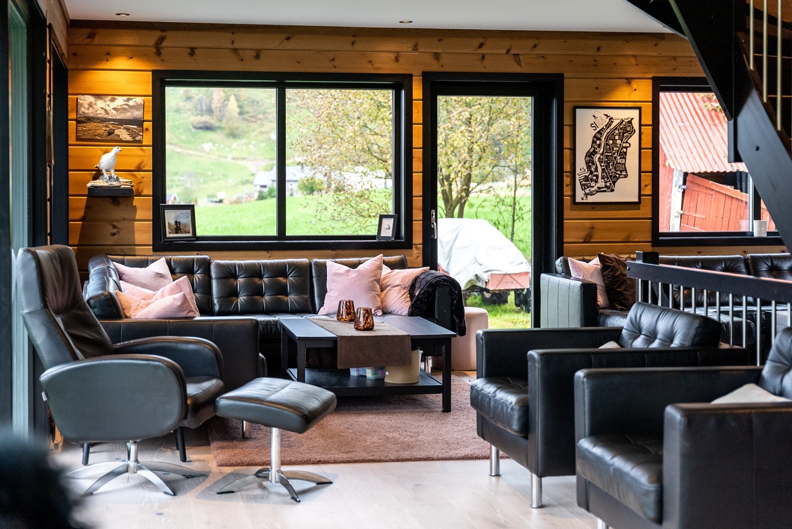 Koselig sofakrork. Galleribilde