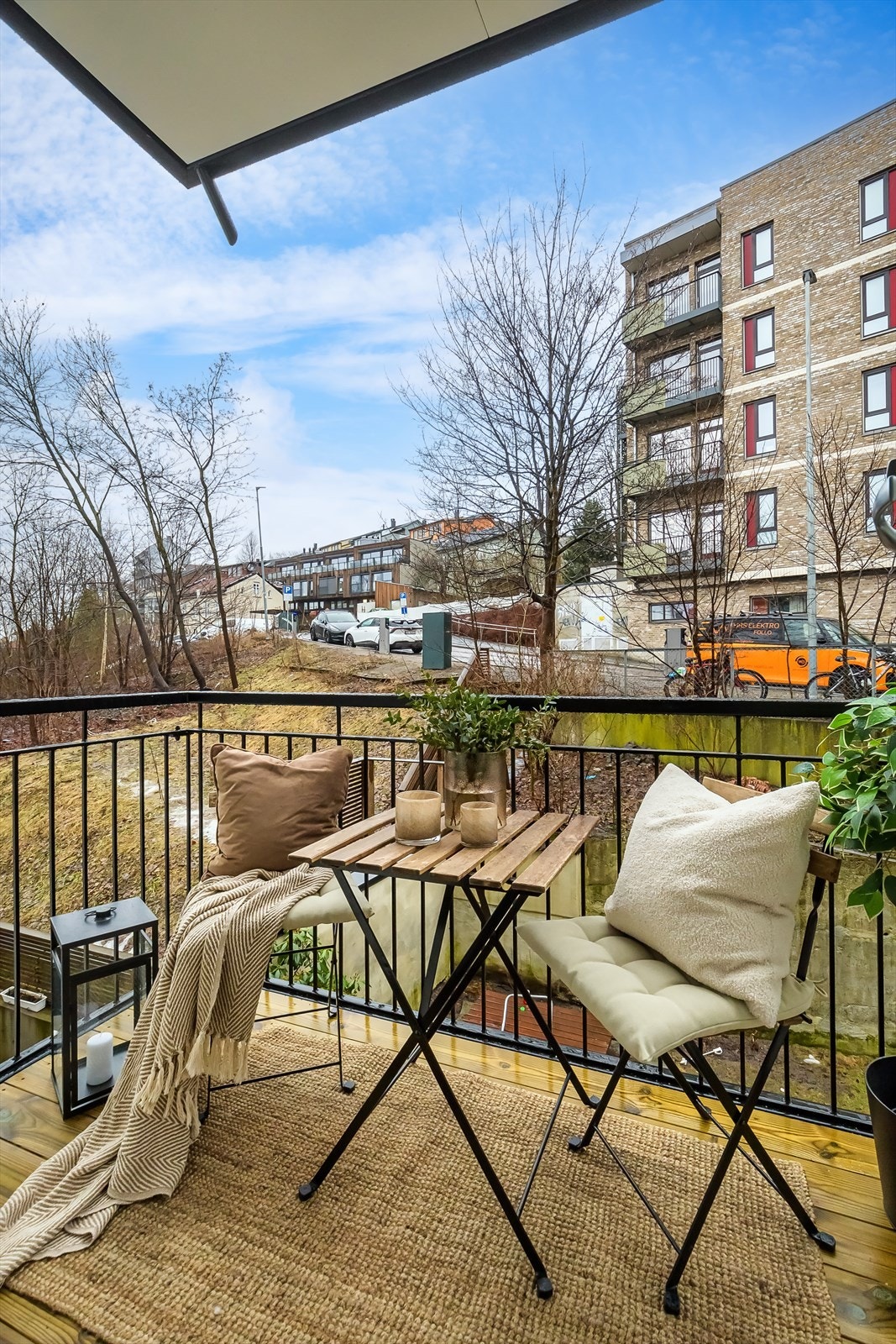 Her har du plass til en koselig sittegruppe og planter, samt annet tilbehør etter eget ønske. Galleribilde