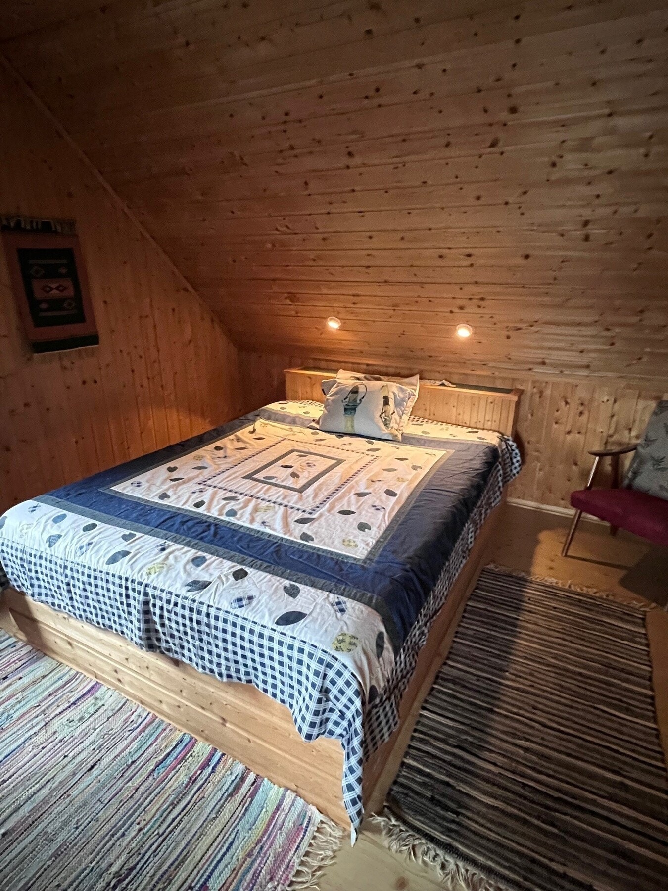 Soverom, loft. Galleribilde