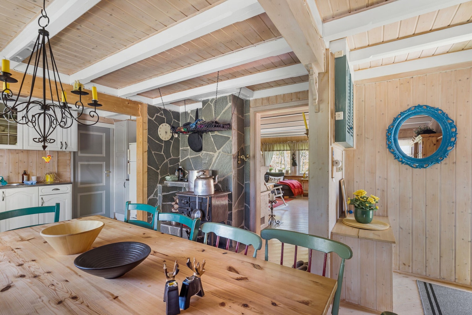 Koselig med dragere i taket. Galleribilde