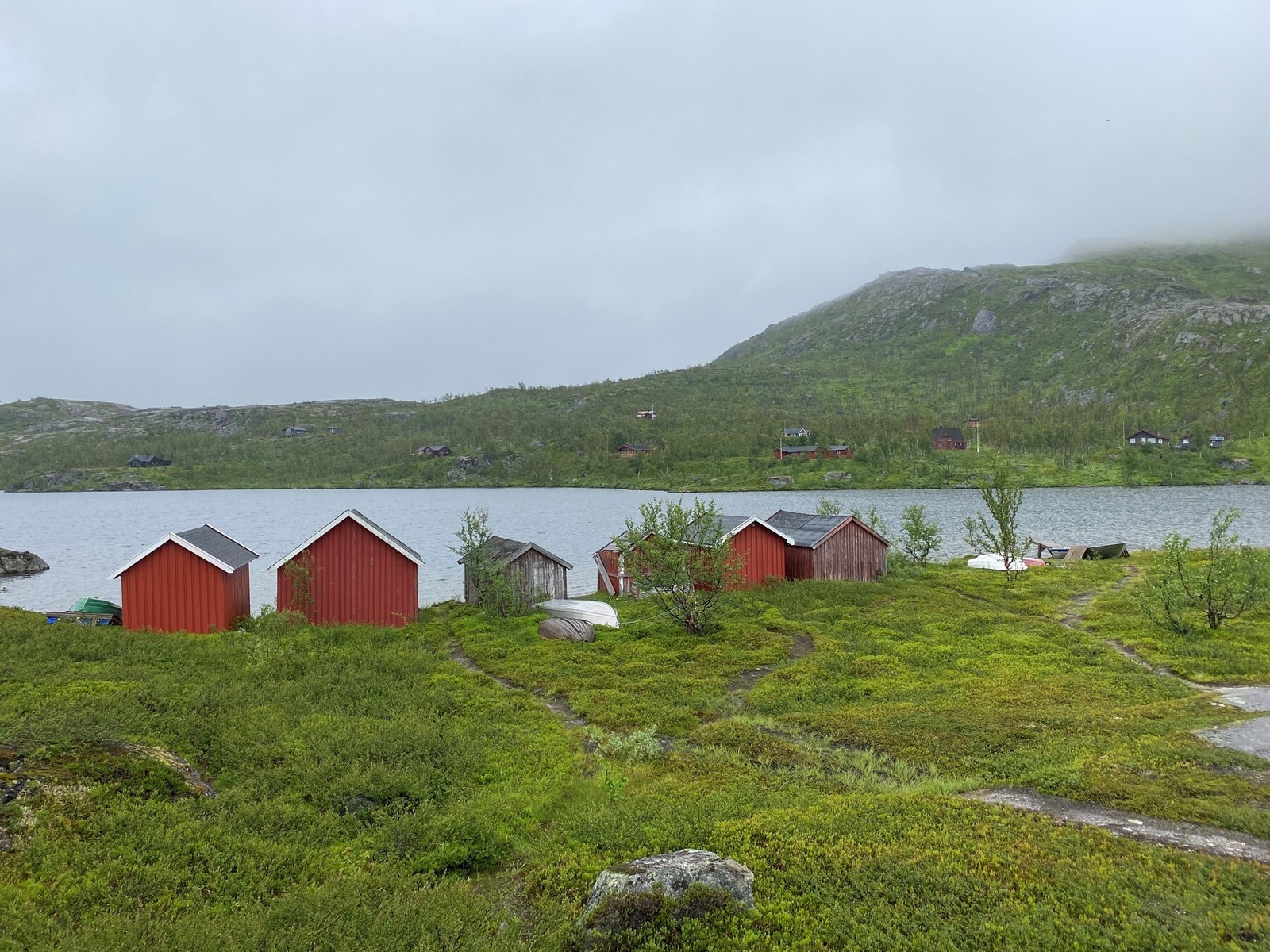 Nausttomt og lagringsplass for båt. Galleribilde